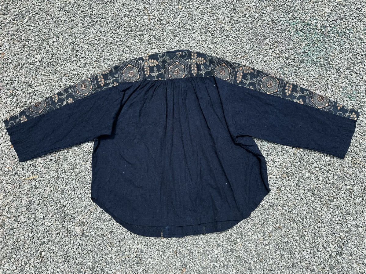 Indigo Vtg Japanese Brand Indigo Blue Shashiko Kendo Uniform Noragi Size US L / EU 52-54 / 3 - 13 Thumbnail