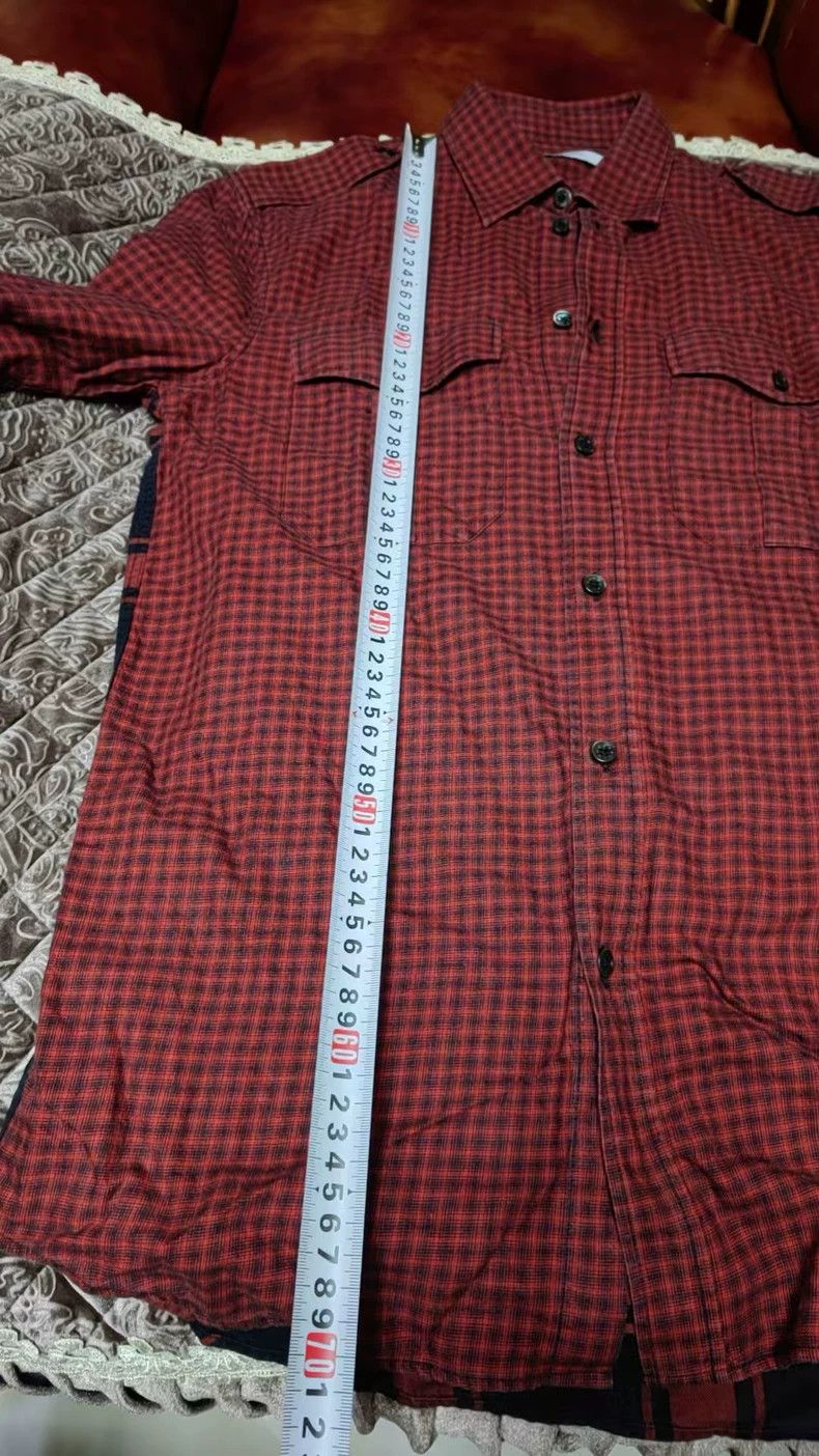 Givenchy Plaid Shirt, Red and Black Color Scheme, Classic