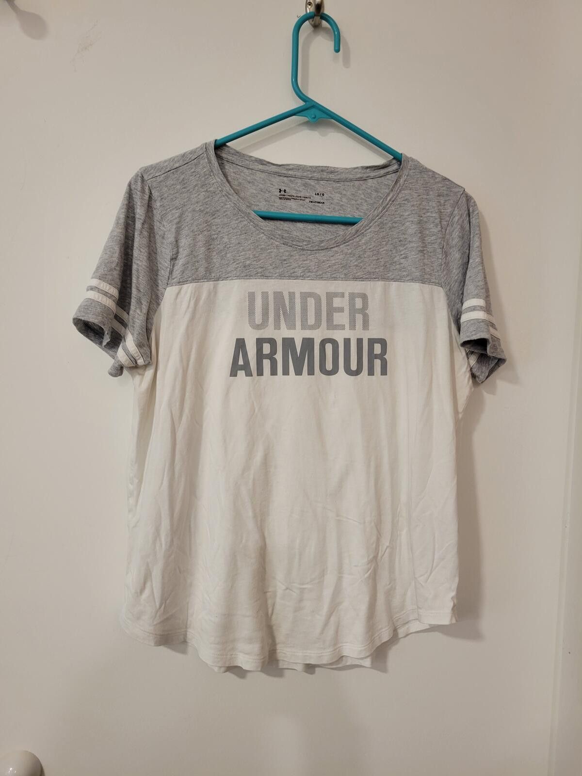 Under Armour Under Armour Women's Short Sleeve T-Shirt Size LG Size L / US 10 / IT 46 - 1 Thumbnail
