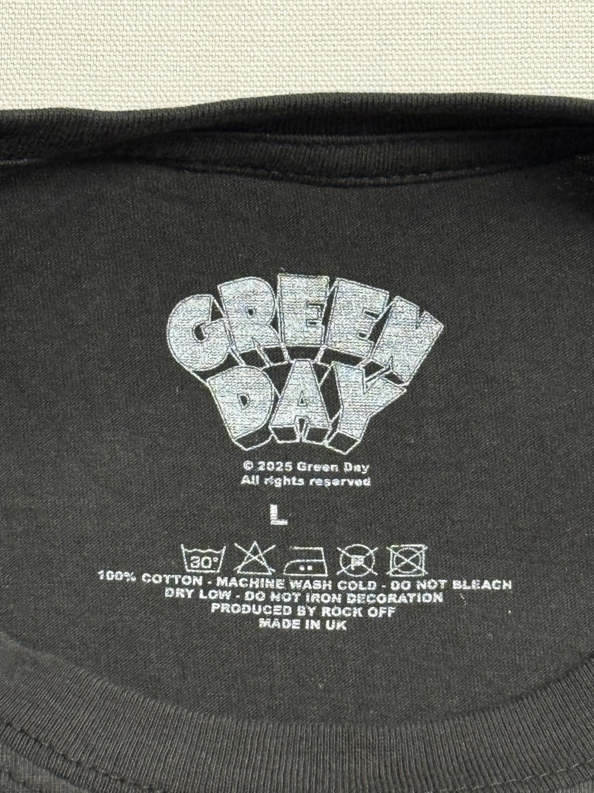 Other Green Day Mens Band T-shirt Billie Joe Armstrong Tie Tee - L Size US L / EU 52-54 / 3 - 2 Thumbnail