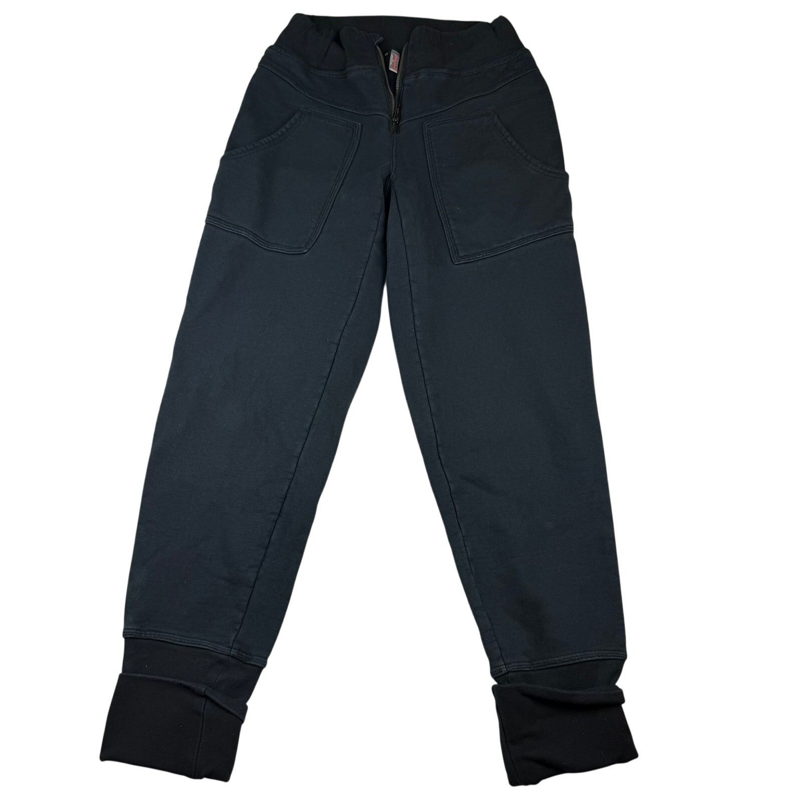 Free People Free People On The Road Jogger Sweatpants XS Black Size 26" / US 2 / IT 38 - 1 Thumbnail