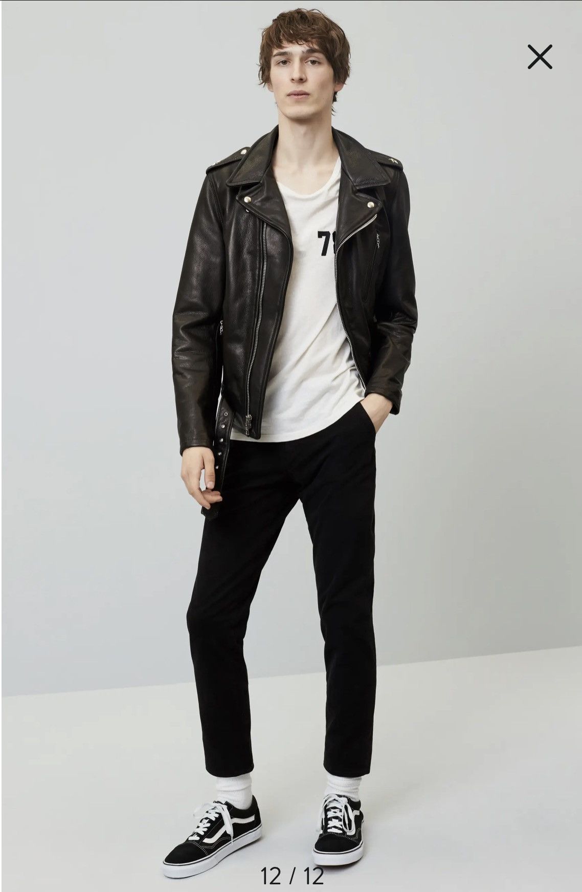 Schott Waxy Natural Cowhide 50's Perfecto Motorcycle Leather Jacket Size US S / EU 44-46 / 1 - 15 Thumbnail