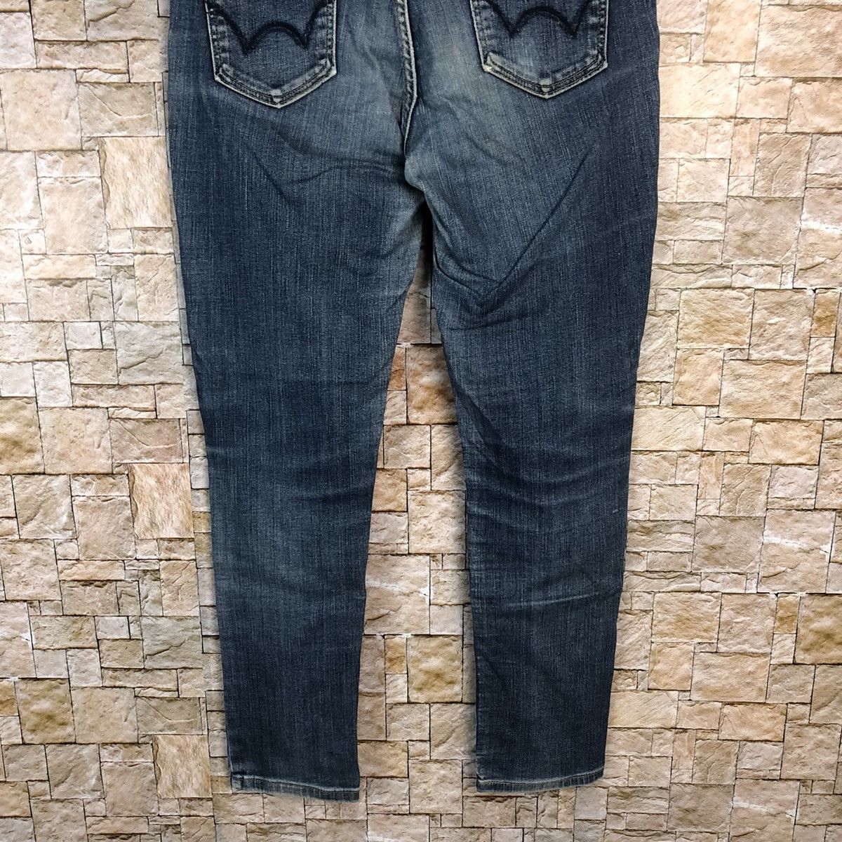 Edwin Edwin Blue Distressed Denim Pants #A344 Size US 32 / EU 48 - 19 Thumbnail