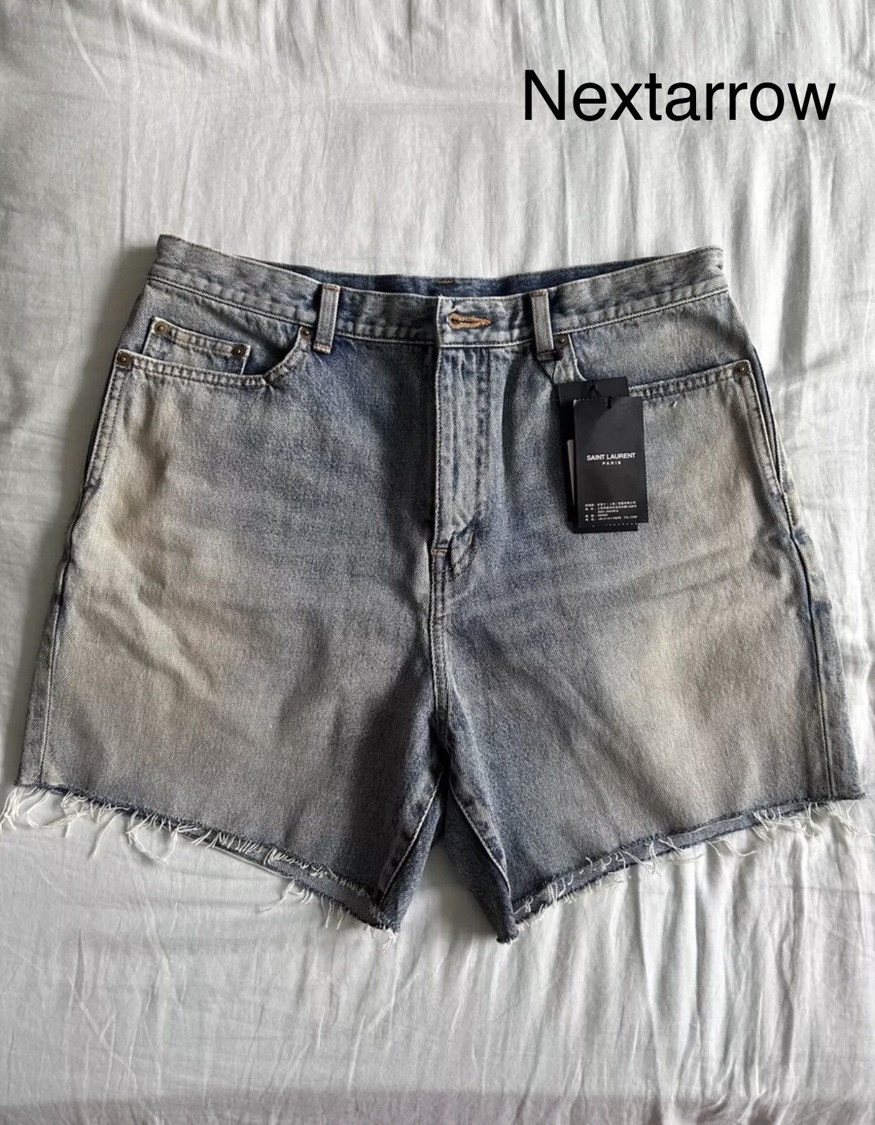 Saint Laurent Paris × Yves Saint Laurent Saint Laurent denim shorts2412-Nextarrow Size US 31 - 1 Thumbnail