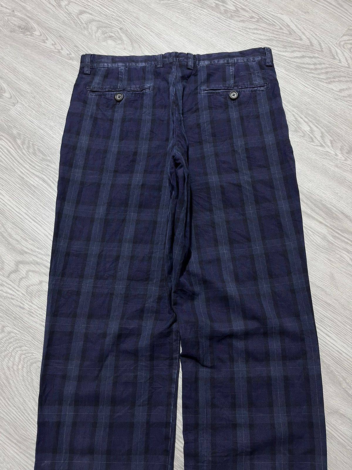 Etro 🇮🇹 Etro Made In Italy Casual Tartan Plaid Pants Luxury Size US 30 / EU 46 - 11 Thumbnail