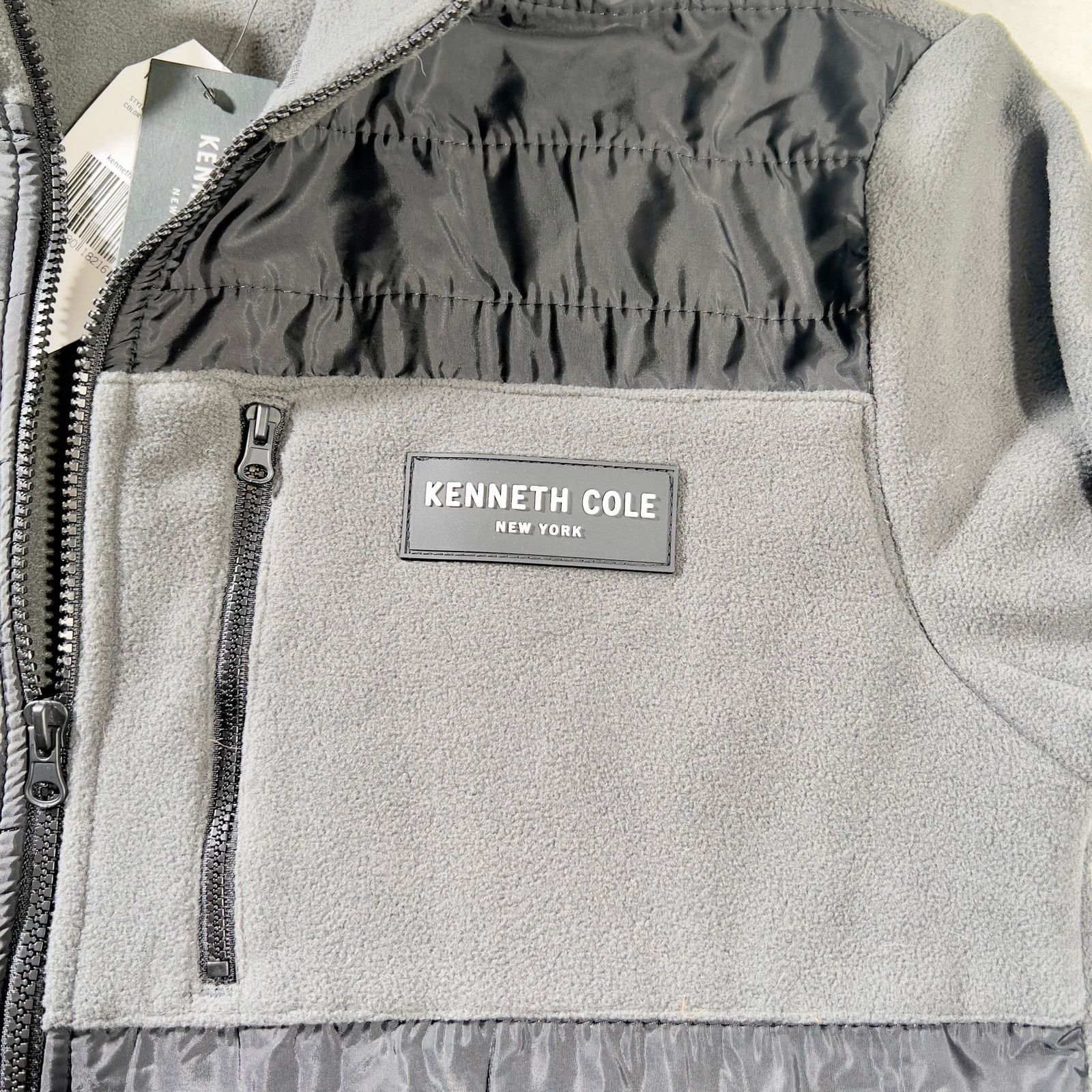 Kenneth Cole Kenneth Cole New York Fleece Full Zip Jacket Men's Large Size US L / EU 52-54 / 3 - 5 Thumbnail