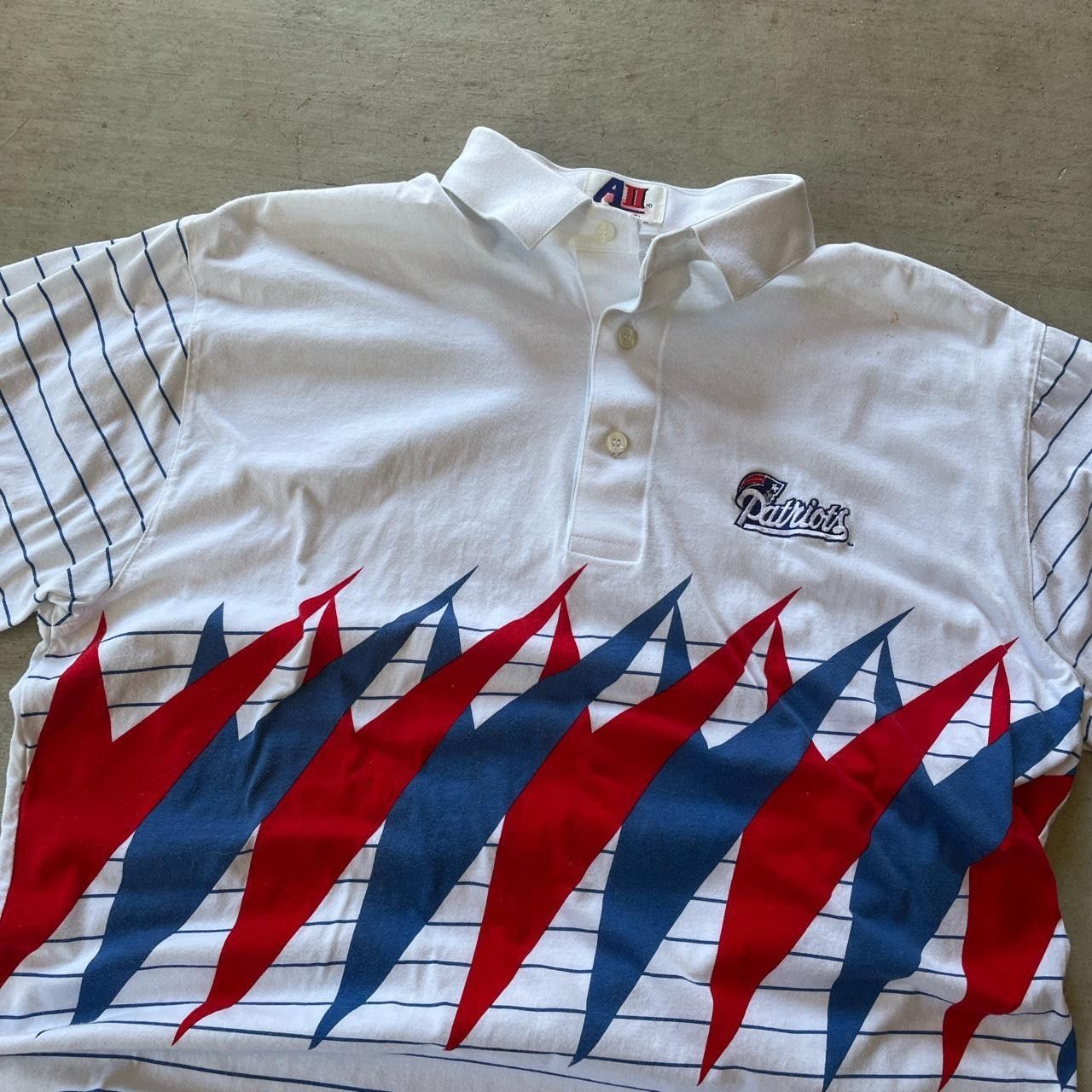 Vintage Vintage 90s New England Patriots Size US L / EU 52-54 / 3 - 3 Thumbnail