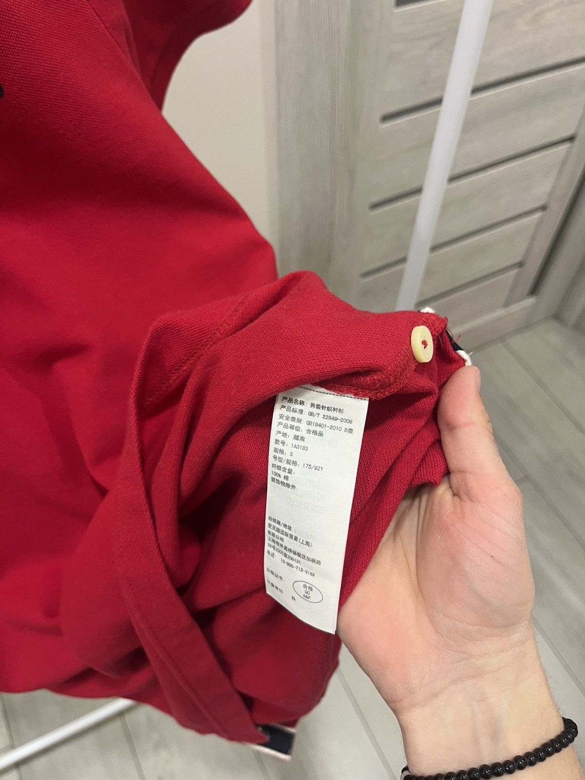 If Six Was Nine Vintage Abercrombie & Fitch Polo Tee t-shirt S Red Y2K 90s Size US S / EU 44-46 / 1 - 5 Thumbnail