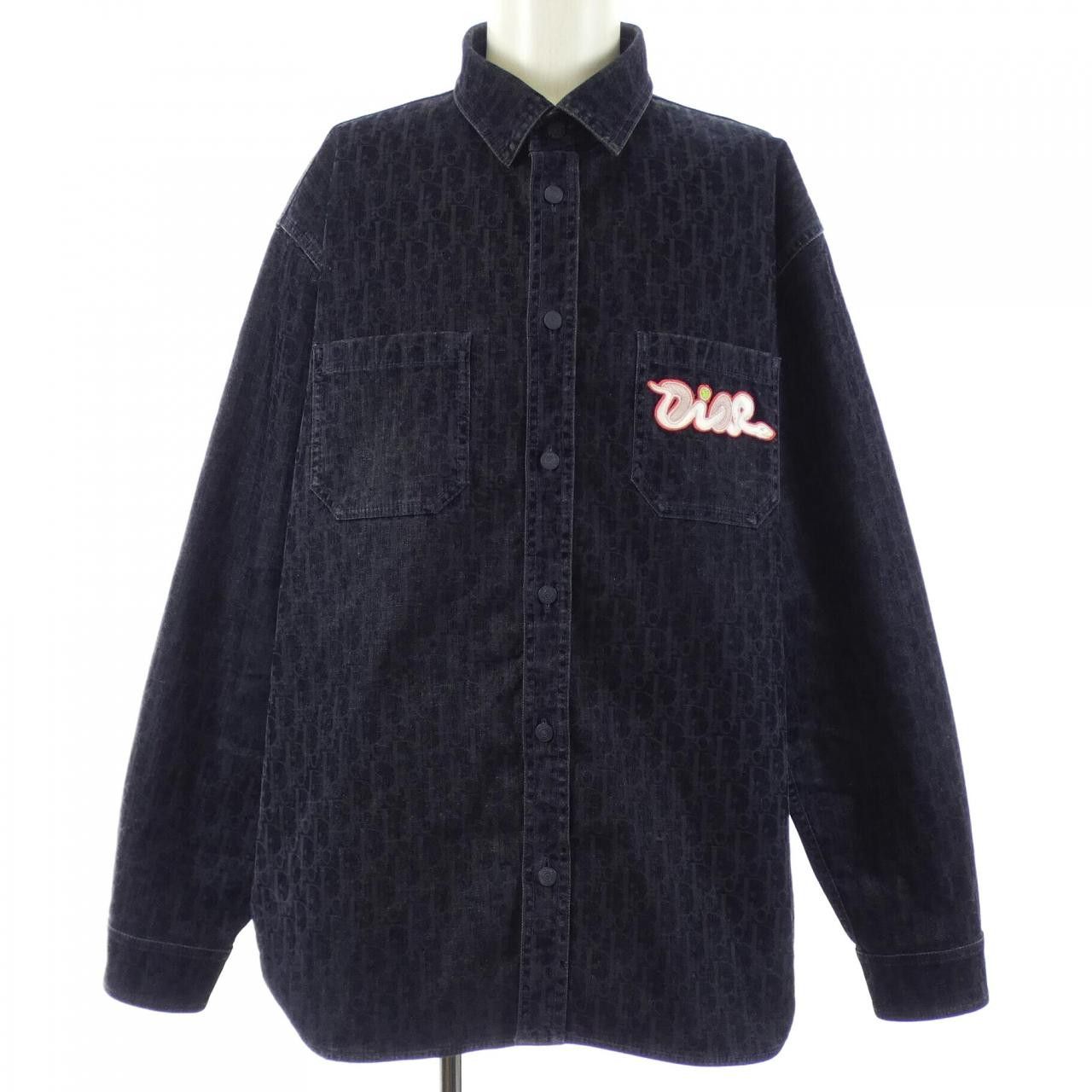 Dior Dior Dior Cotton Shirt Others Dress Shirt 513D595A321X DUTY FREE for USA Size ONE SIZE - 1 Thumbnail