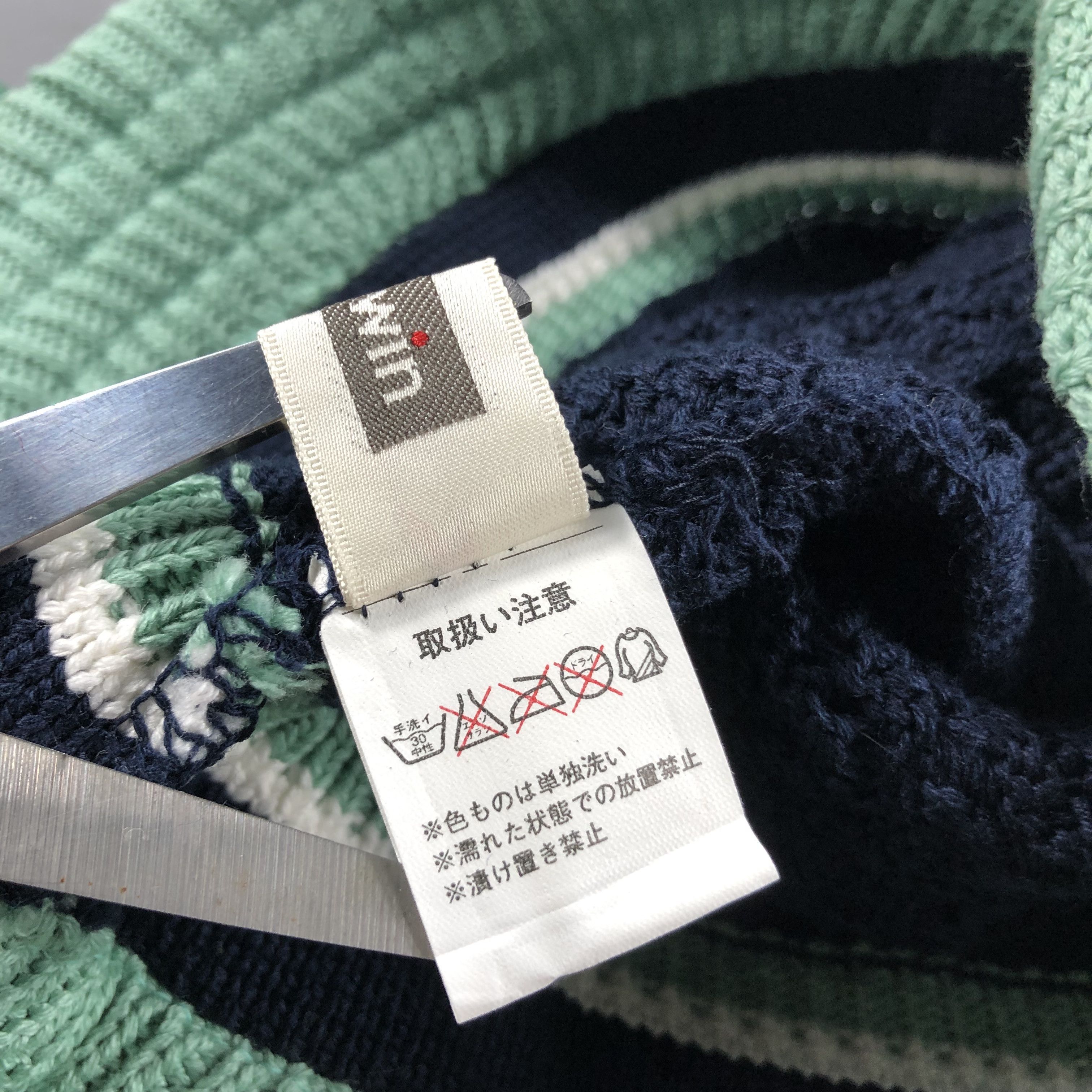 Japanese Brand Kolwin Bucket Hat Cotton Beanie Snowcap Snow Hat B1029 Size ONE SIZE - 6 Thumbnail