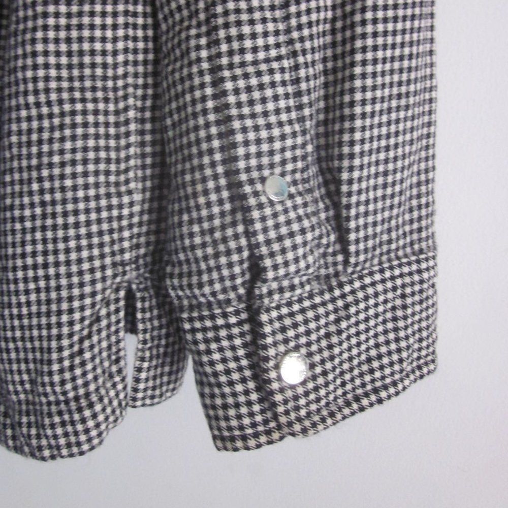 Ralph Lauren Vintage Houndstooth Check Ralph Lauren Womens Wool Shirt Size L Size L / US 10 / IT 46 - 6 Thumbnail