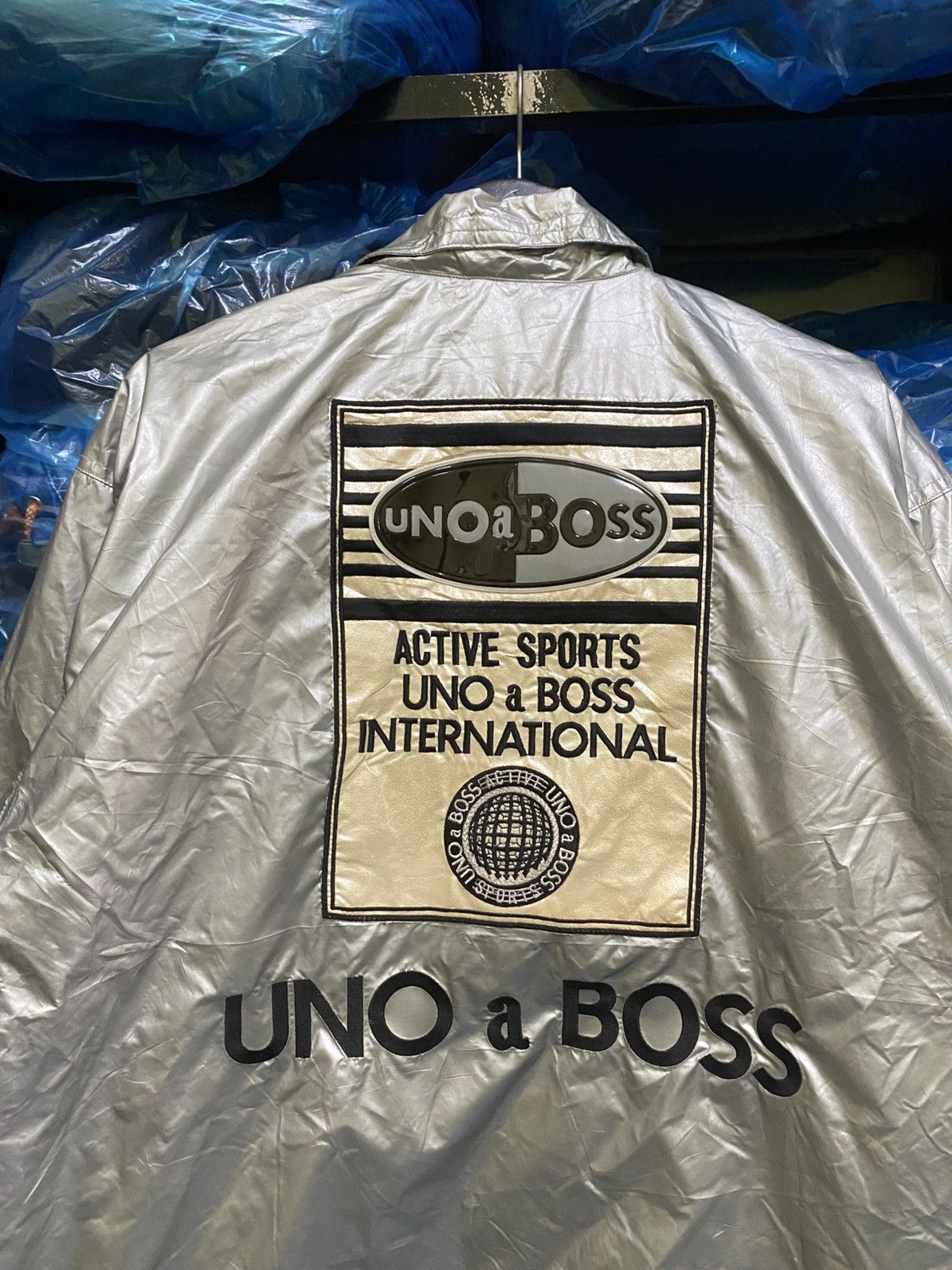 Other VINTAGE UNO BOSS STREETWEAR WINDBREAKER Size US M / EU 48-50 / 2 - 10 Thumbnail
