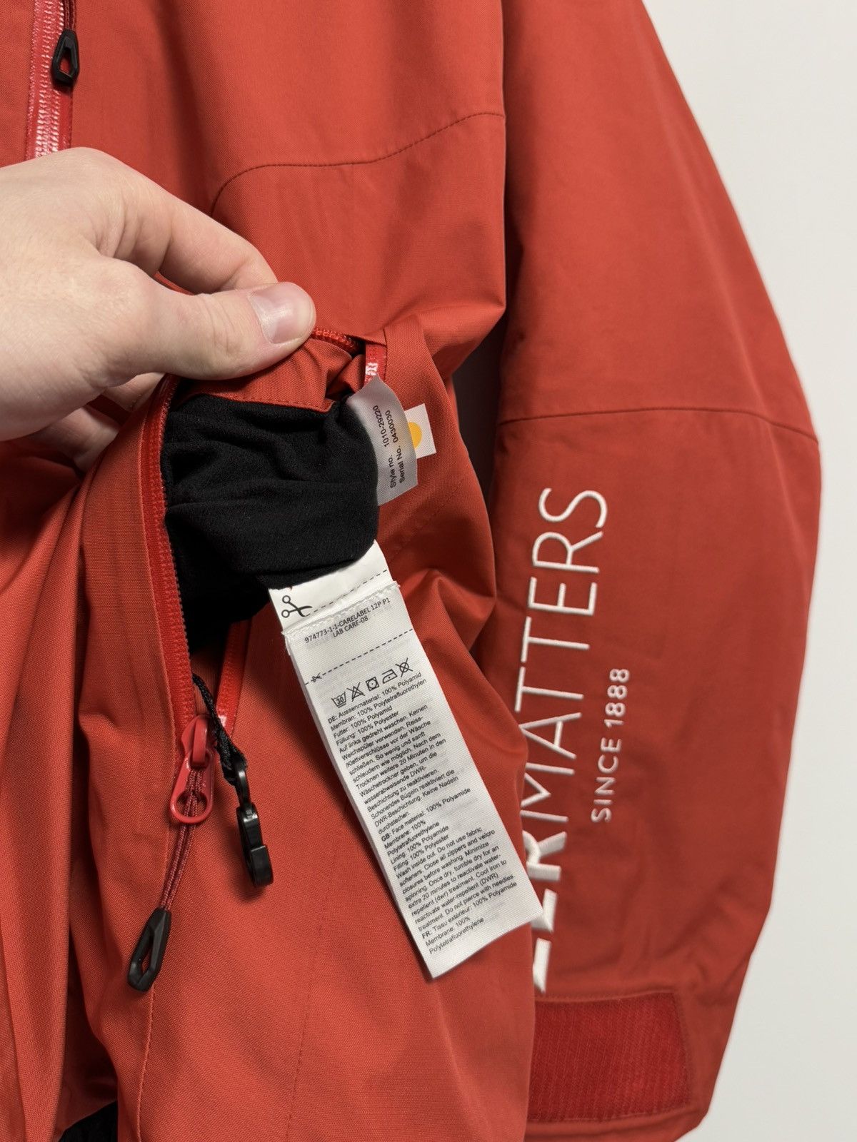 Mammut Mammut Gore-Tex Jacket Zer Matters vintage Size L / US 10 / IT 46 - 14 Thumbnail
