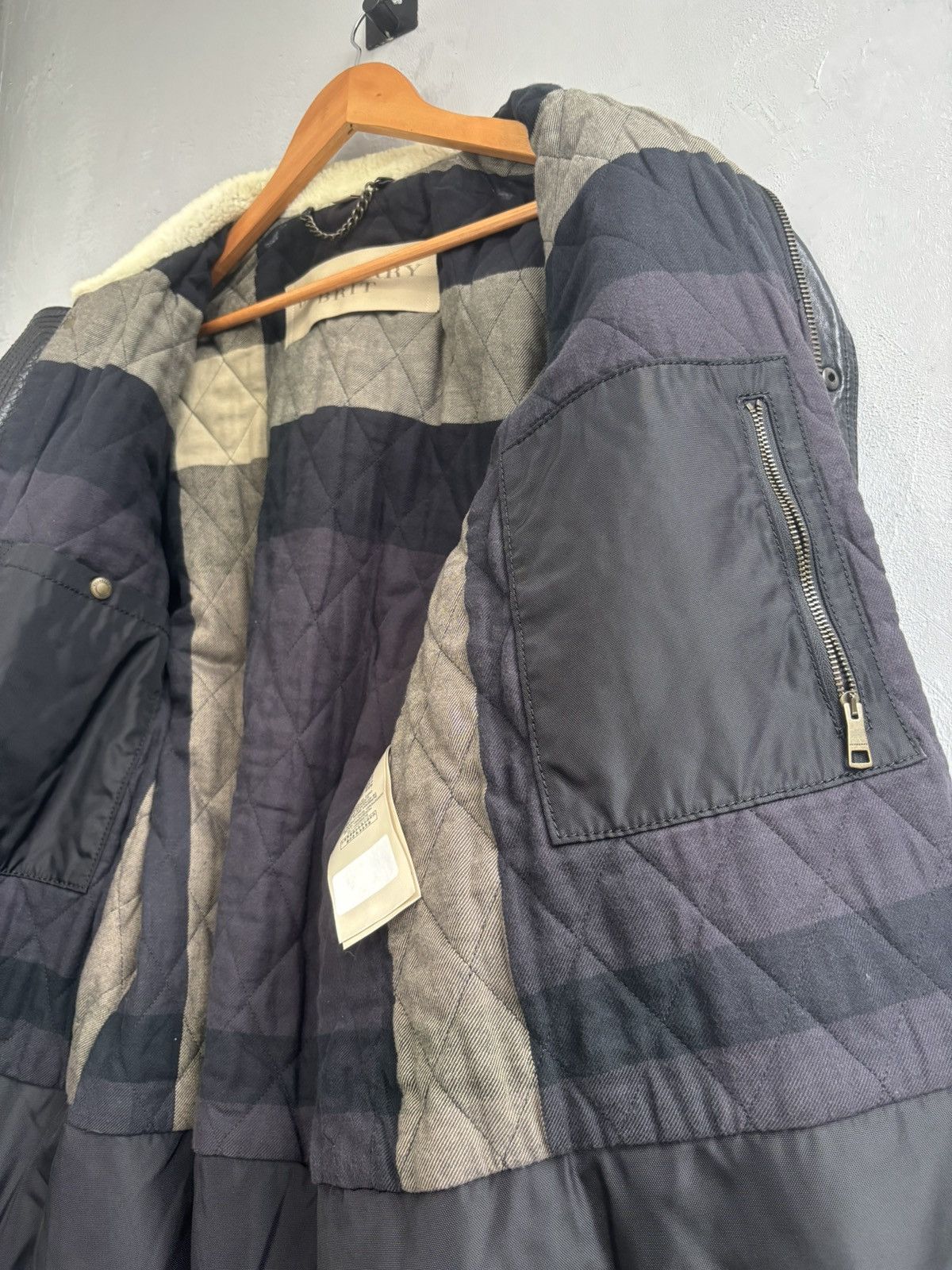 Burberry Burberry By Christopher Bailey M-65 lamb leather jacket. Size US M / EU 48-50 / 2 - 17 Thumbnail