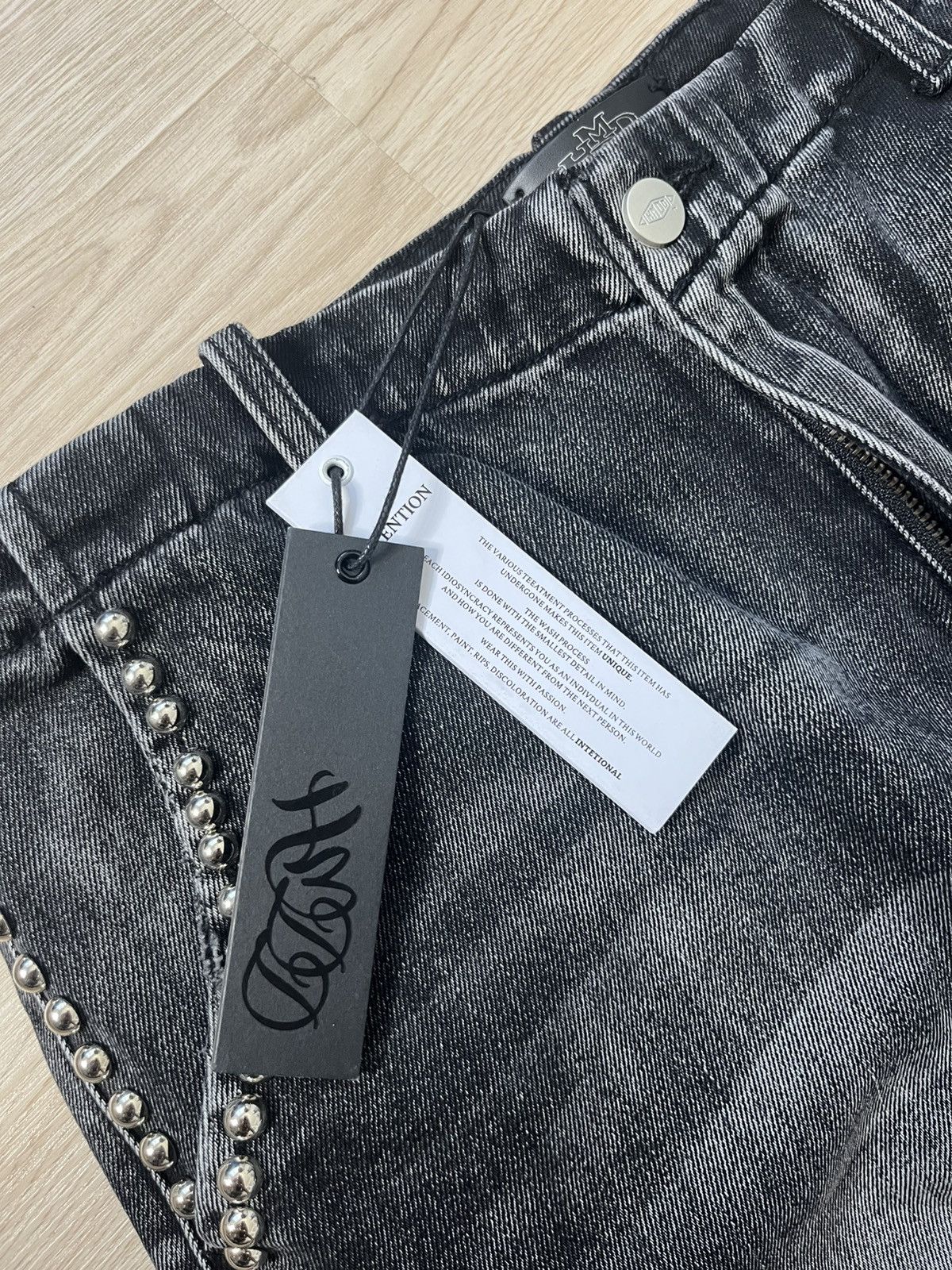 HMDD HMDD STUDDED COLOSSAL BAGGY JEANS Size US 36 / EU 52 - 3 Thumbnail