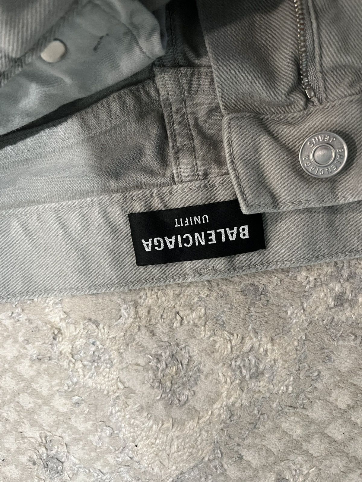 Balenciaga Balenciaga Baggy Jeans Size US 29 - 4 Thumbnail