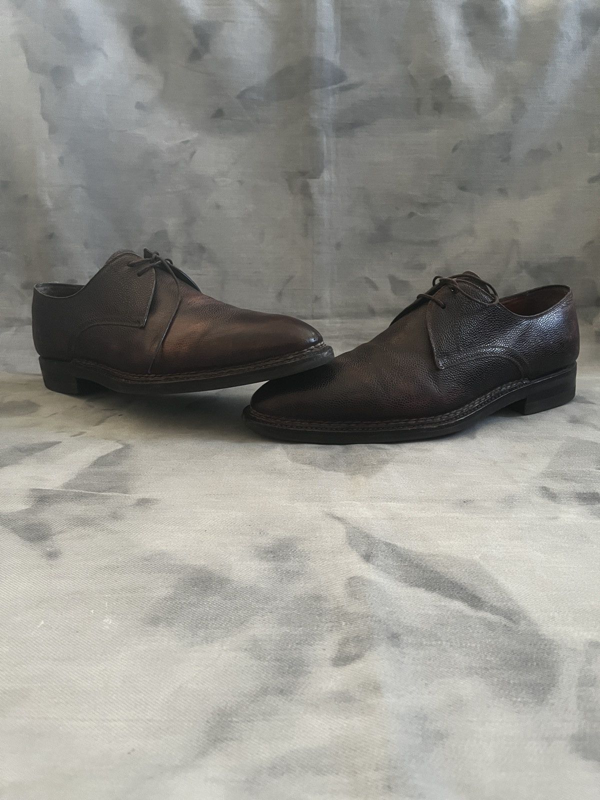 Bontoni Bontoni Scuro Casual Laceup in Legno Size US 13 / EU 46 - 1 Thumbnail