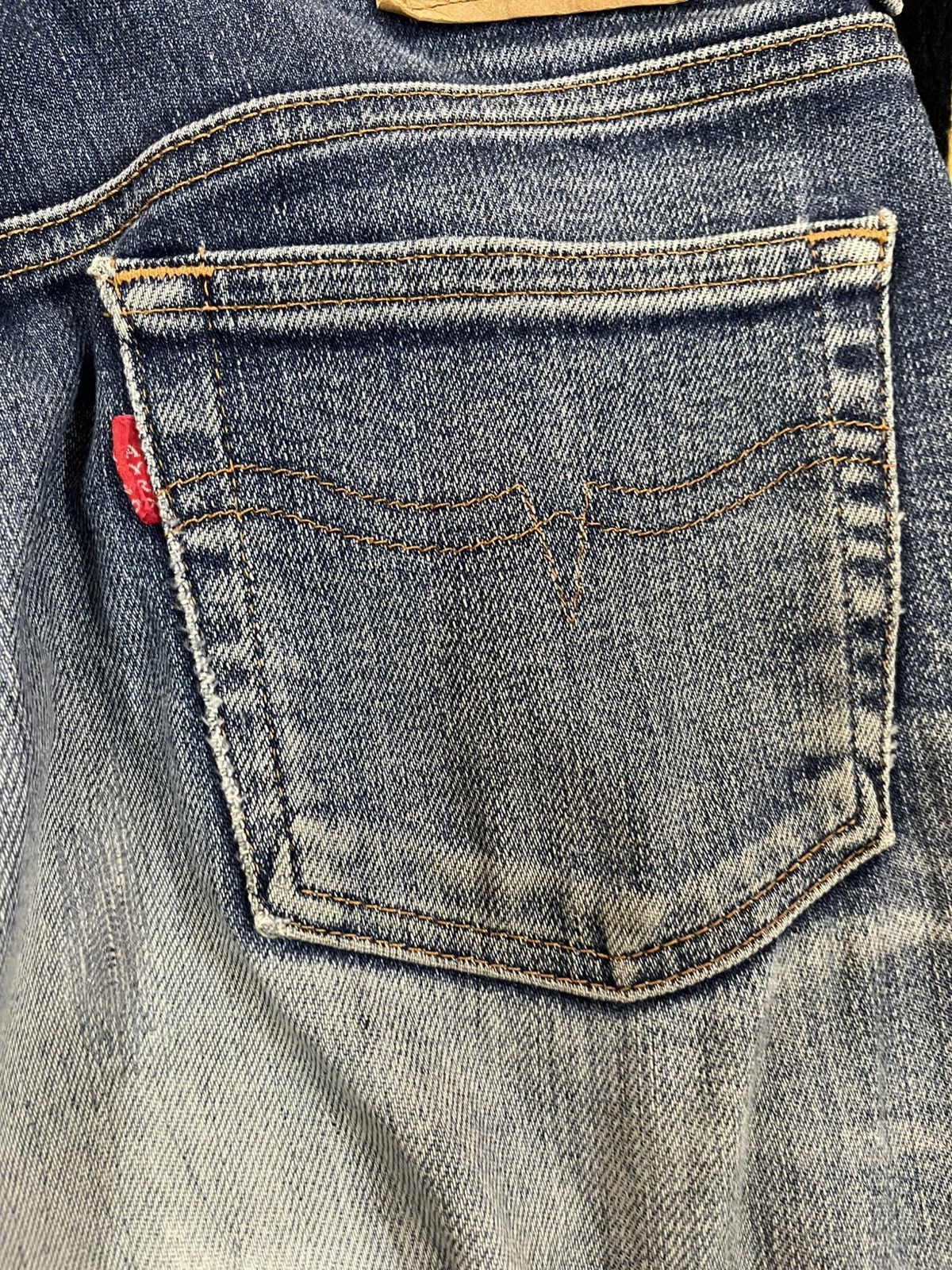 Beauty Beast Vintage Jayro Flare Faded Distressed Denim Size US 26 / EU 42 - 10 Thumbnail