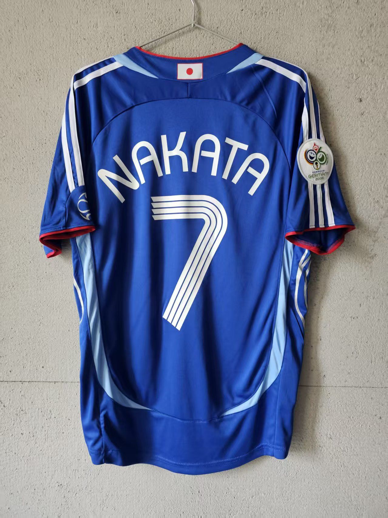 Other 2006 Japan 7 Nakata Hidetoshi Jersey Home Size US XL / EU 56 / 4 - 1 Thumbnail