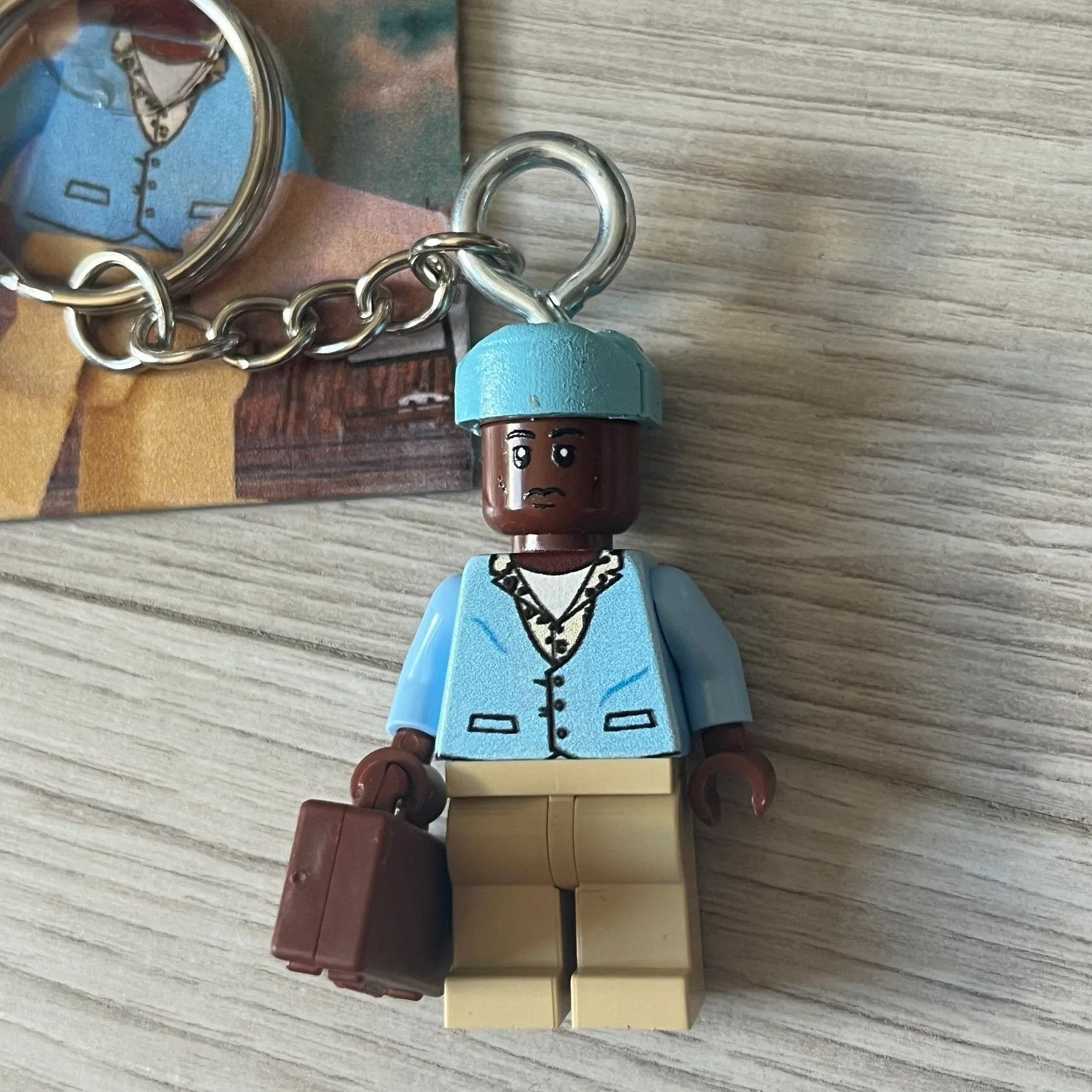 LEGO Lego Tyler, the Creator “Call Me If You Get Block” Keychain Size ONE SIZE - 4 Thumbnail