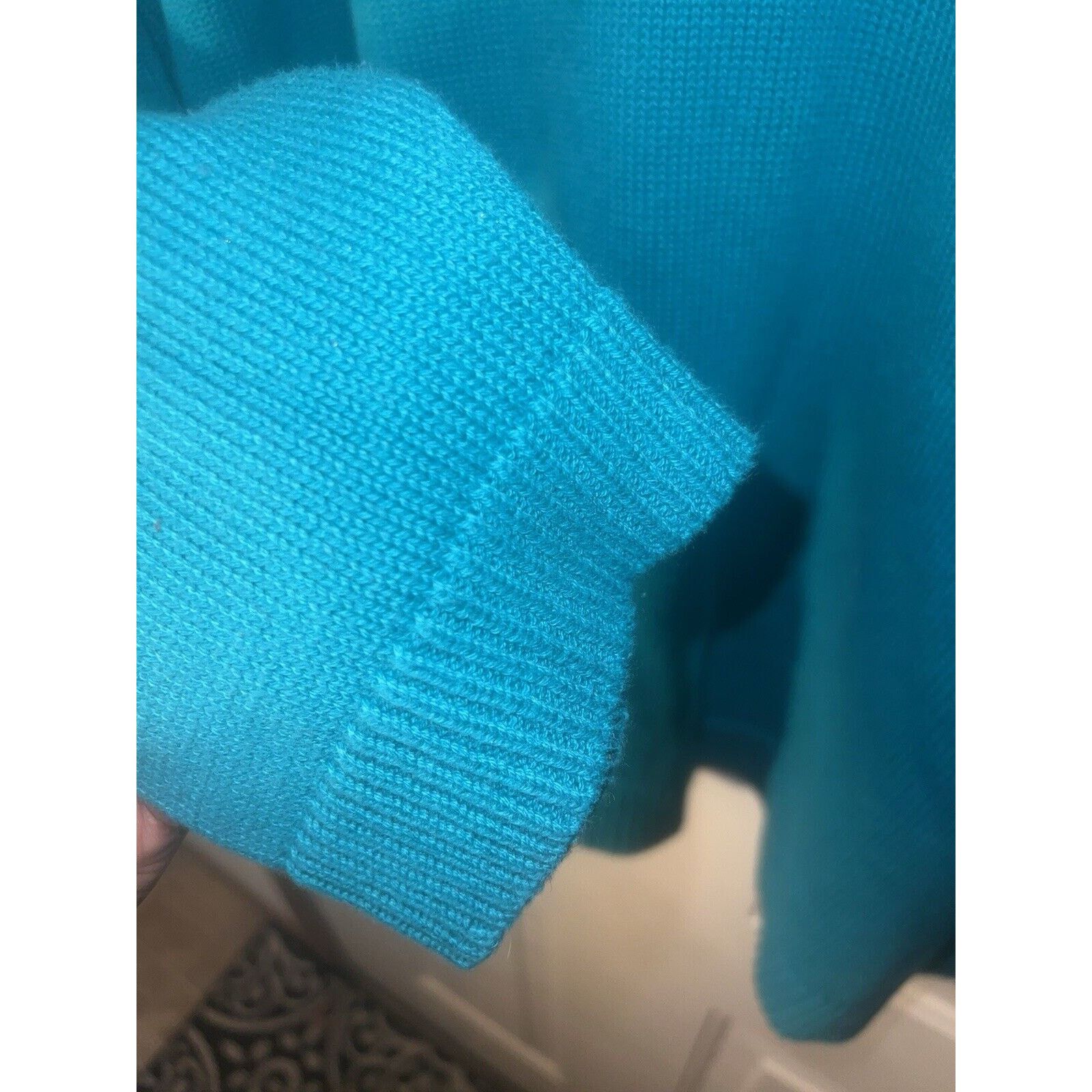 & Other Stories Karen Scott Sweater Women’s Plus Size 2XL V-Neck Green XXL Size XXL / US 16-18 / IT 52-54 - 4 Thumbnail