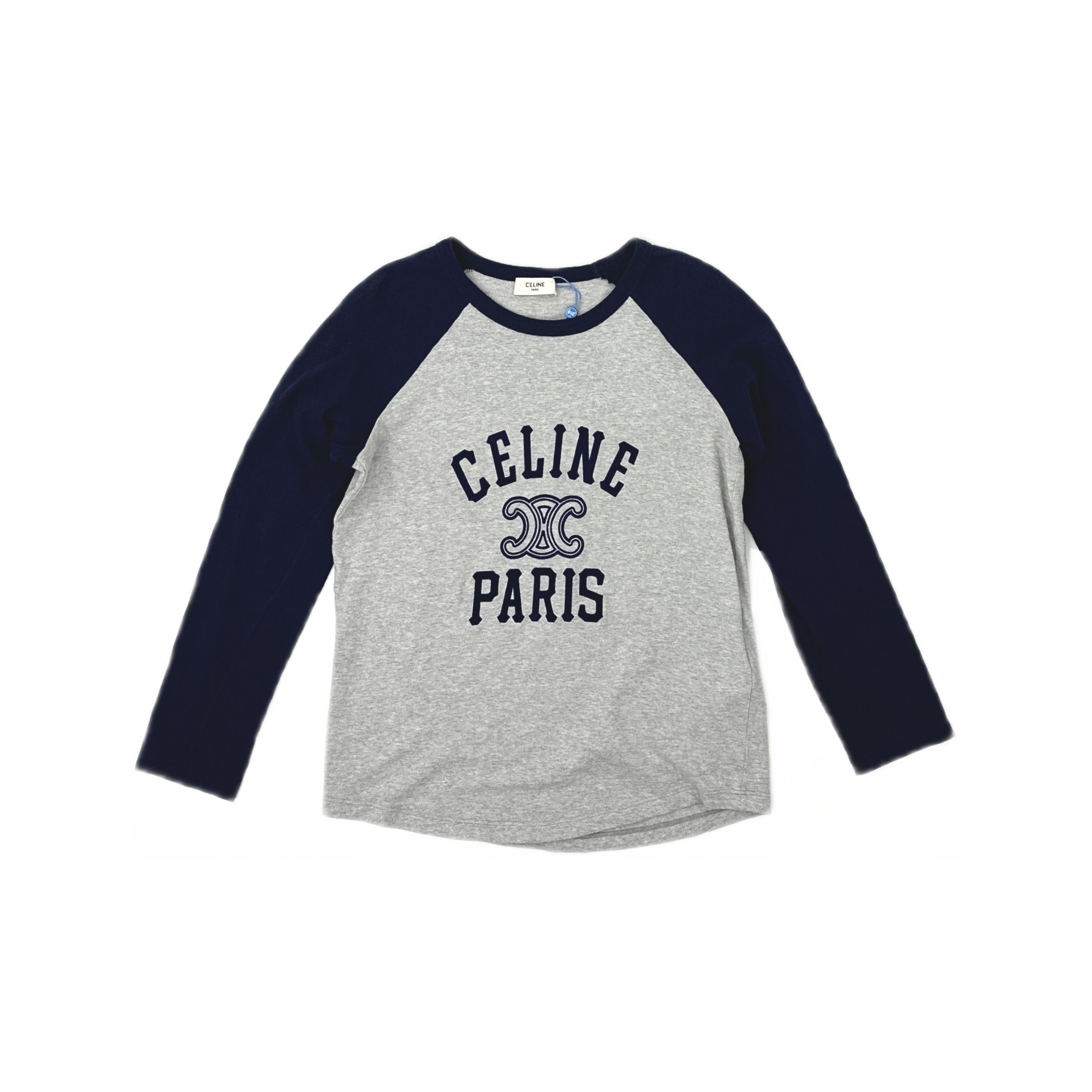 Celine Celine Logo Print Long Sleeve T-Shirt Size S Size S / US 4 / IT 40 - 1 Thumbnail