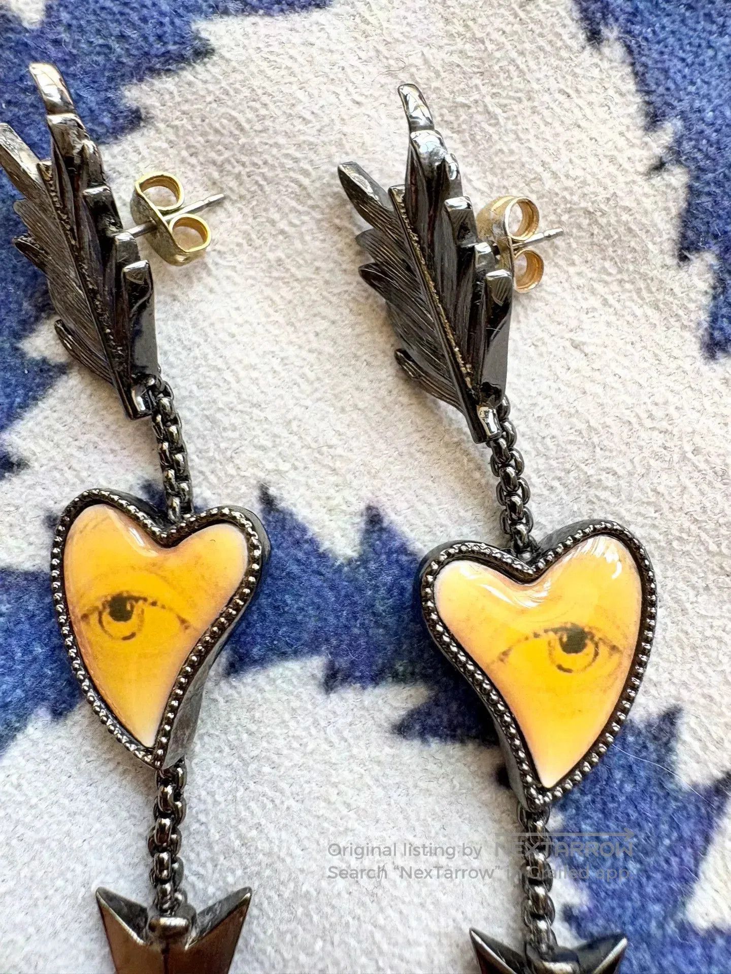 Vivienne Westwood vivienne westwood heart arrow earrings 2011. Size ONE SIZE - 3 Thumbnail