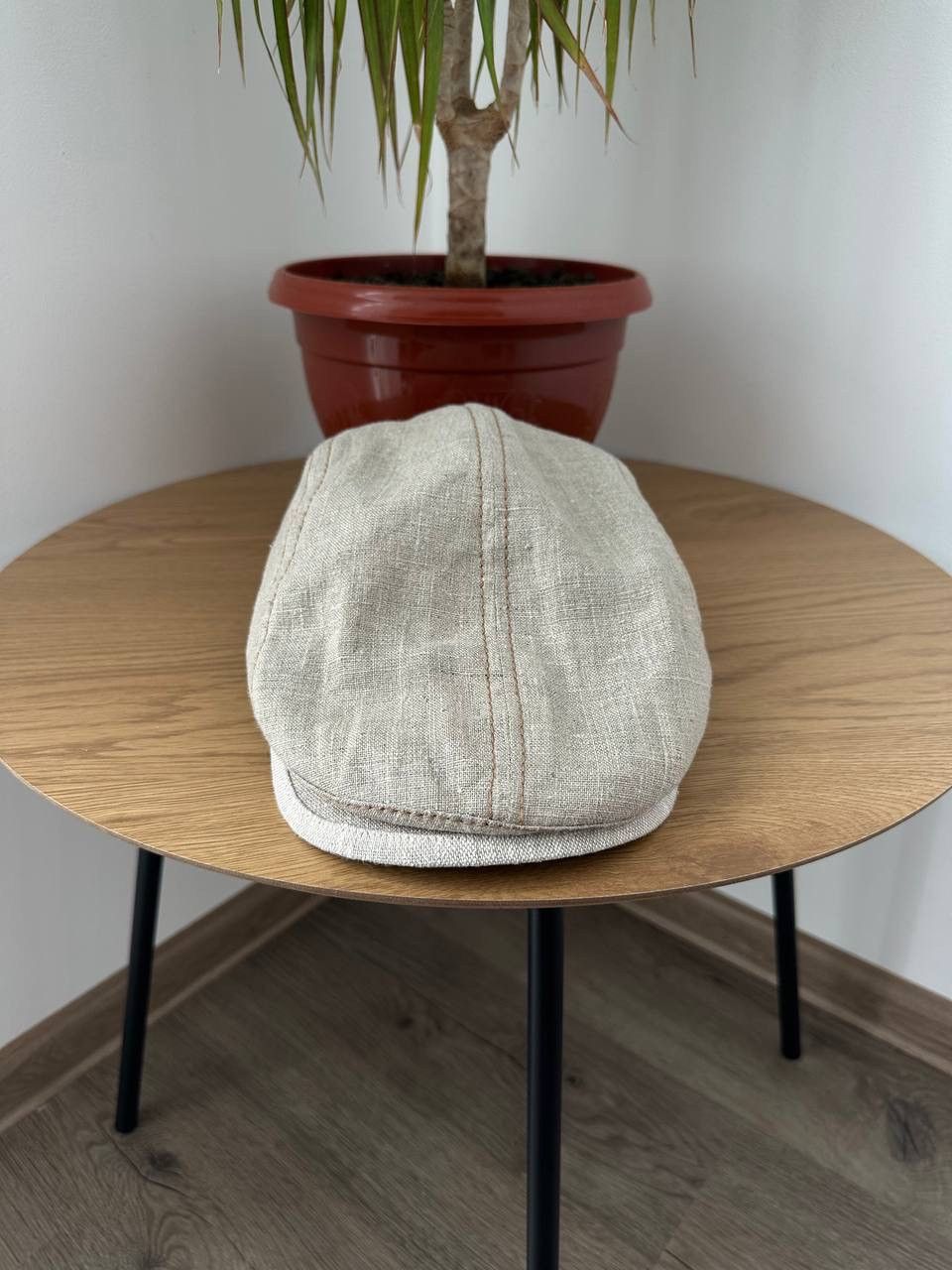 Japanese Brand × Vintage Vintage Petracci Linen Flat Cap Beige Hat Lightweight Cap Size ONE SIZE - 7 Thumbnail