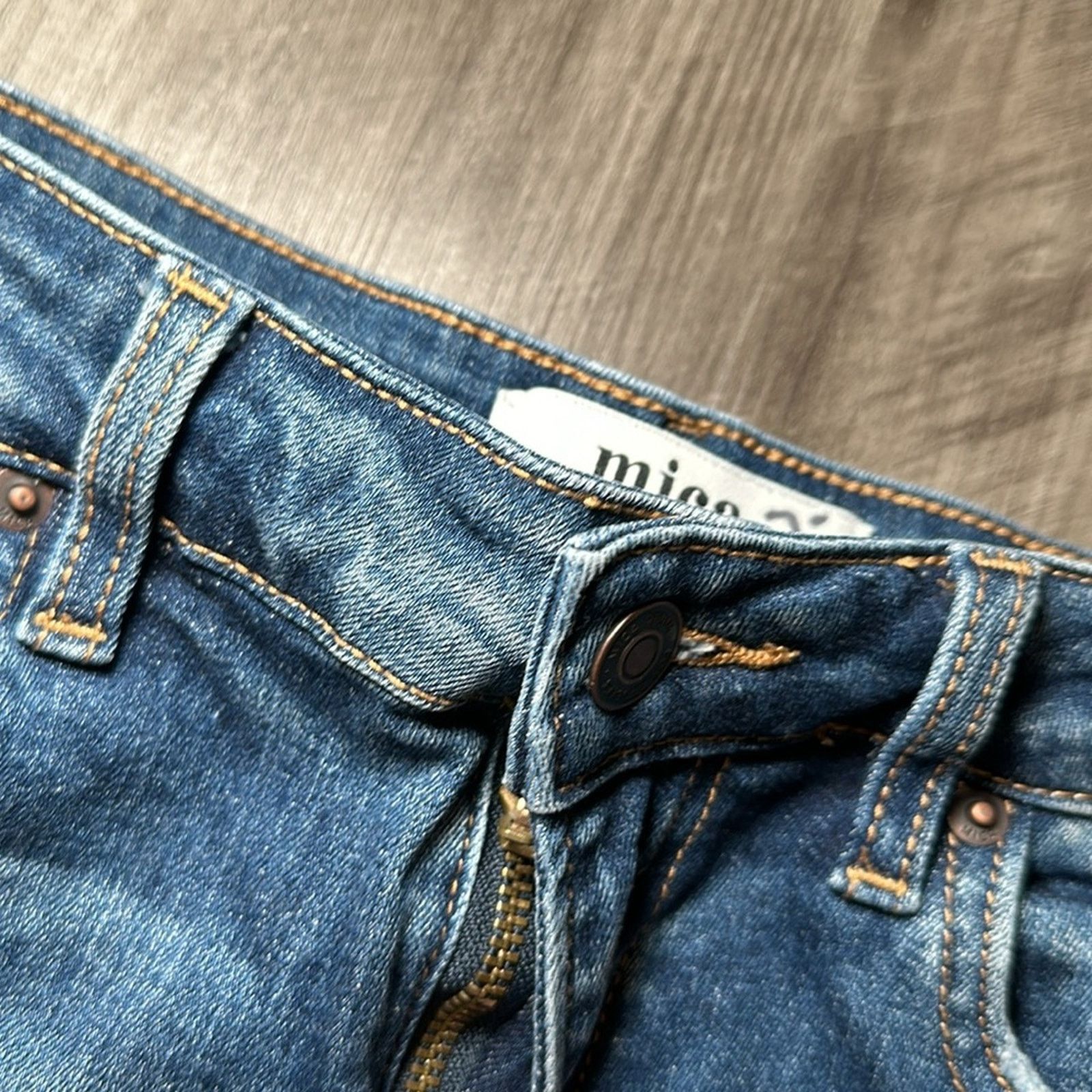 Other Mica Denim High Rise Distressed Dad Jean - 27 Size 27" / US 4 / IT 40 - 7 Thumbnail