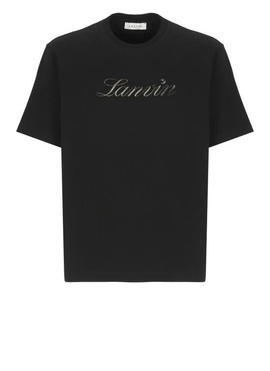 Lanvin LANVIN Men T-Shirts RMTS0115 J171P2510 Black Size US M / EU 48-50 / 2 - 1 Thumbnail