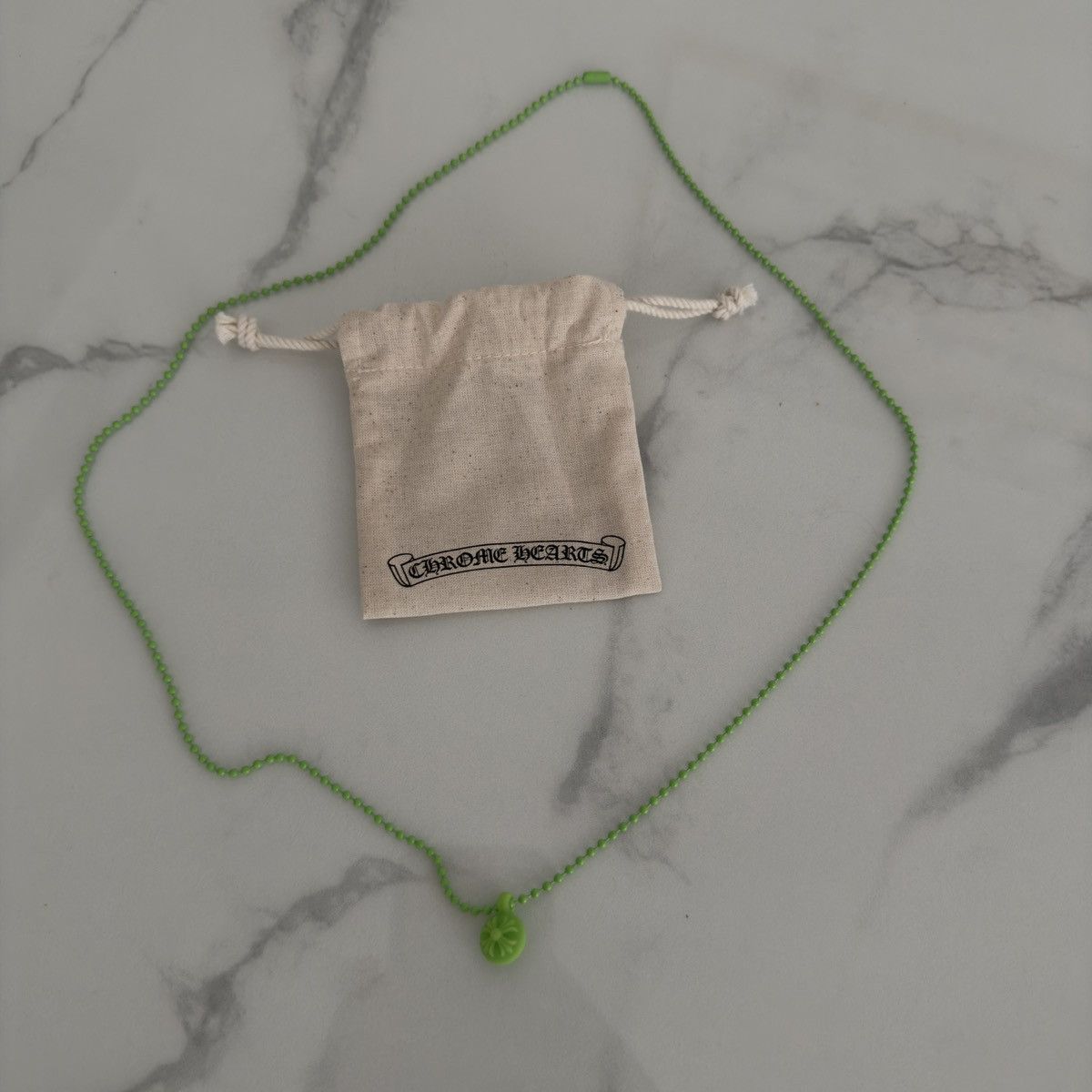 Chrome Hearts CHROME HEARTS CROSSBALL CHARM NECKLESS 🚫READ DESCRIPTION🚫 Size ONE SIZE - 1 Thumbnail