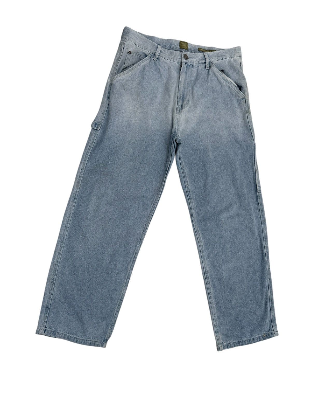 45rpm × Japanese Brand JAPAN BRAND BACK NUMBER CARPENTER DESIGN BAGGY STYLE RARE Size US 32 / EU 48 - 2 Thumbnail