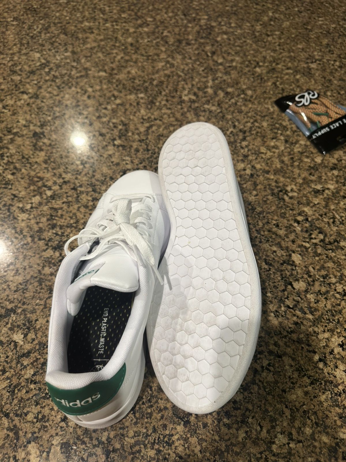 Adidas Unworn White Adidas Advantage Stan Smith Size US 9.5 / EU 42-43 - 7 Thumbnail