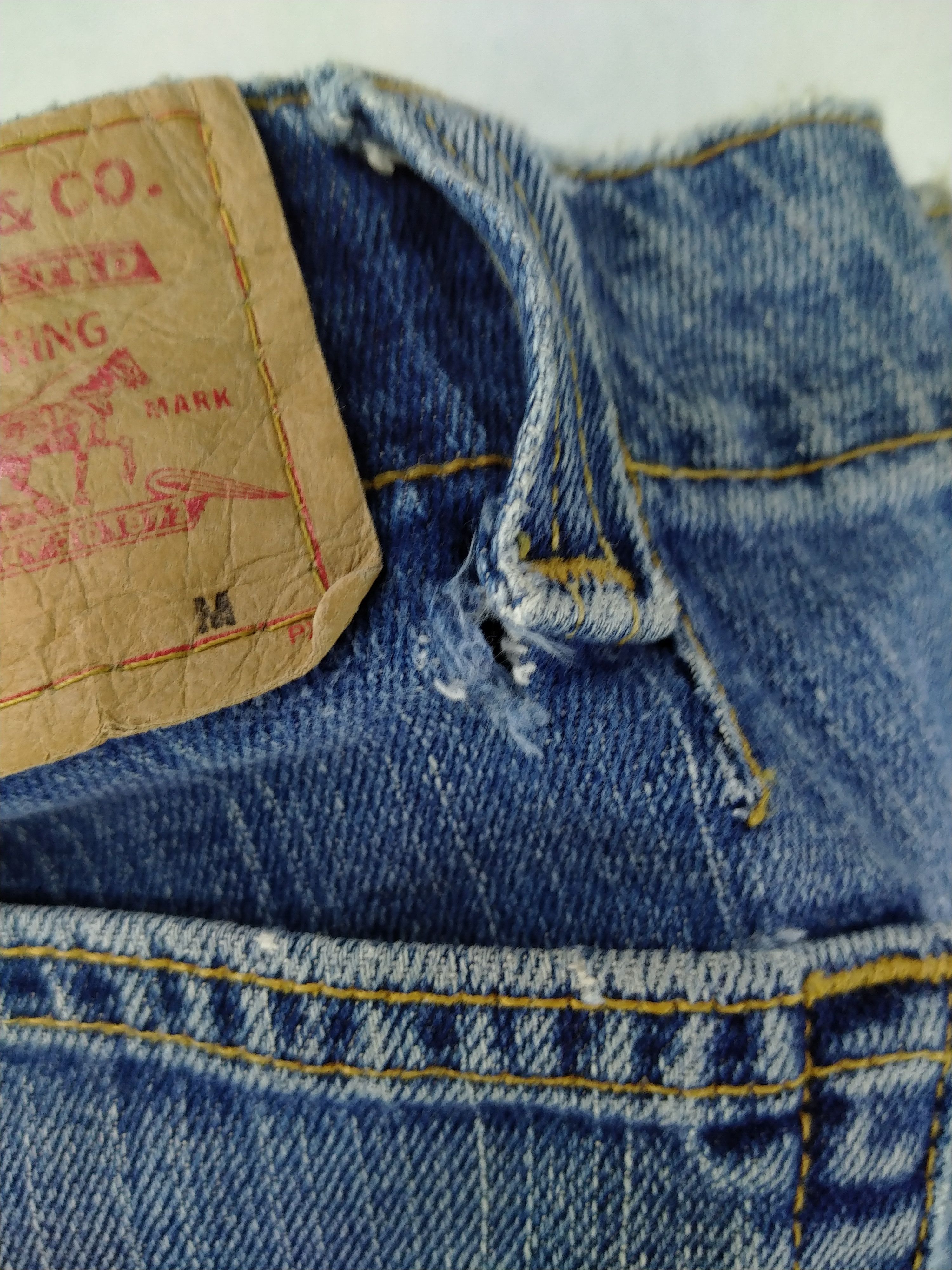 Levi's Vintage Levi's 525 Low Rise Flare Stretch Denim 34x31 -JN752 Size US 34 / EU 50 - 11 Thumbnail