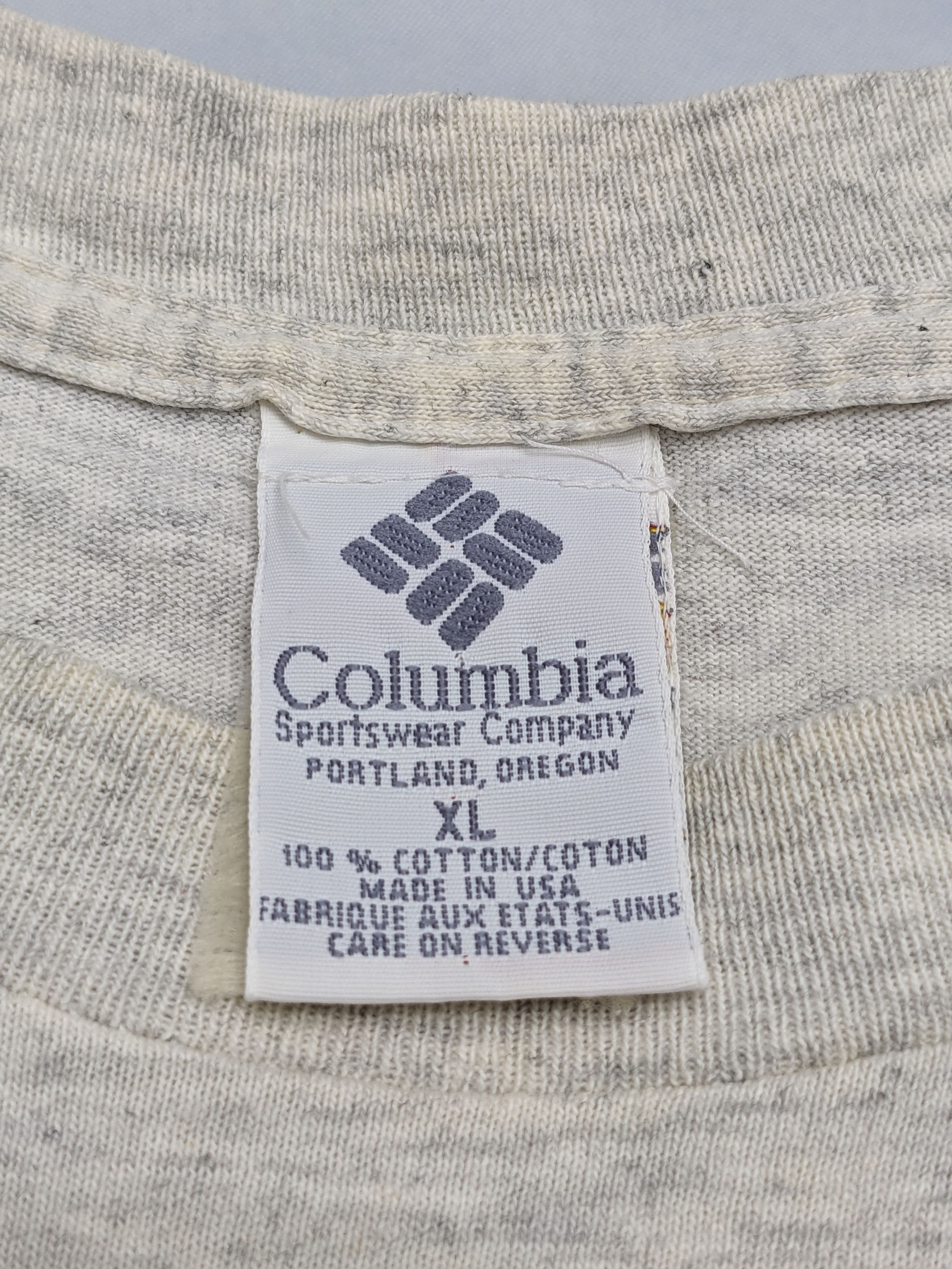 Columbia VINTAGE COLUMBIA SPORTWEAR MADE IN USA TSHIRT Size US XL / EU 56 / 4 - 8 Thumbnail