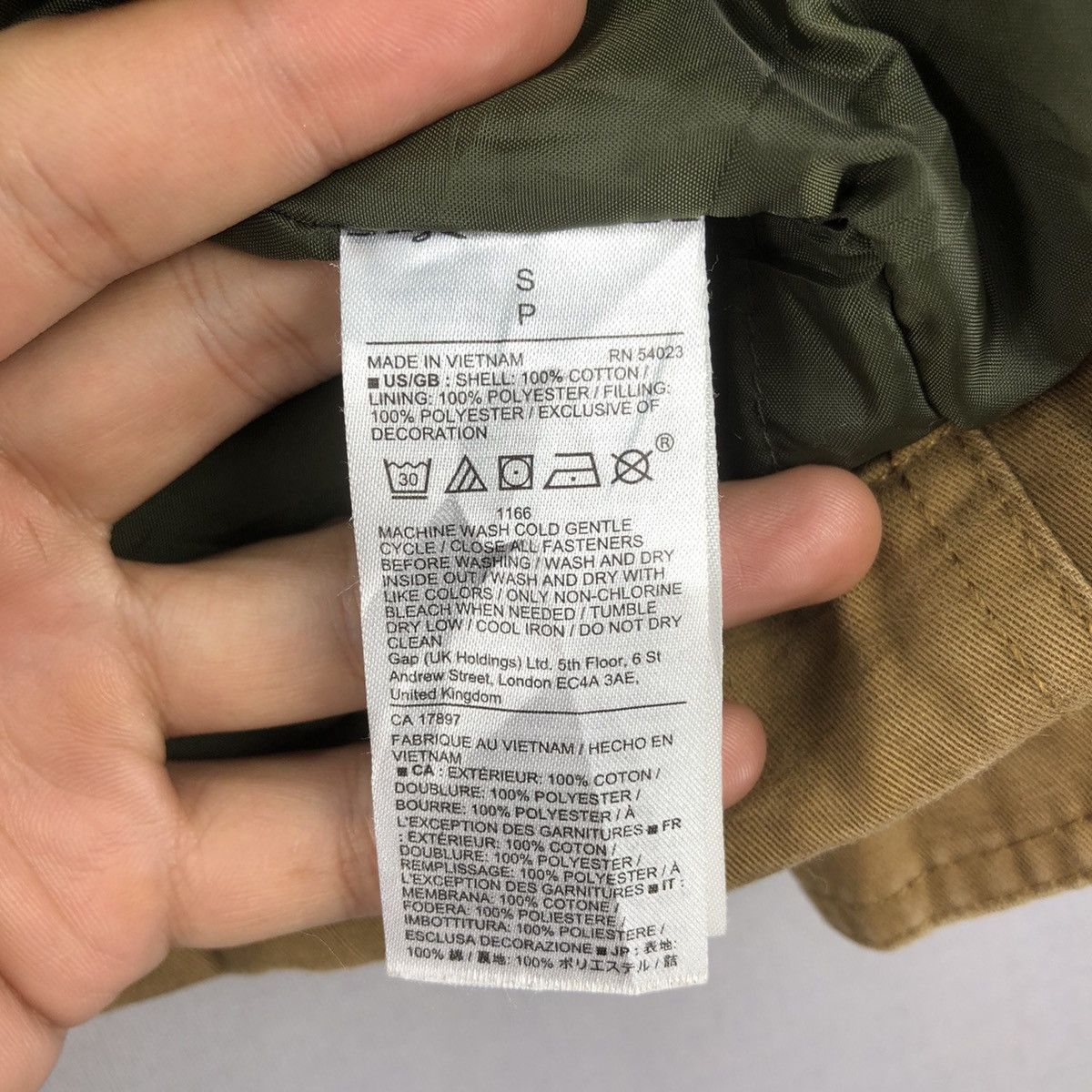 Gap Vintage Fatigue Jacket Size US M / EU 48-50 / 2 - 14 Thumbnail