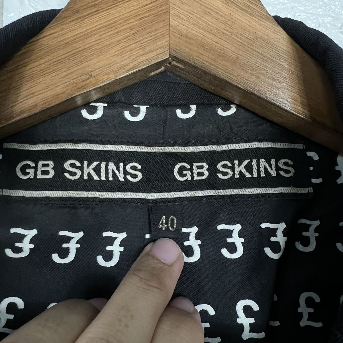 GB GB SKINS Wool Casual Jacket / Blazer #4120-C187 Size US S / EU 44-46 / 1 - 13 Thumbnail