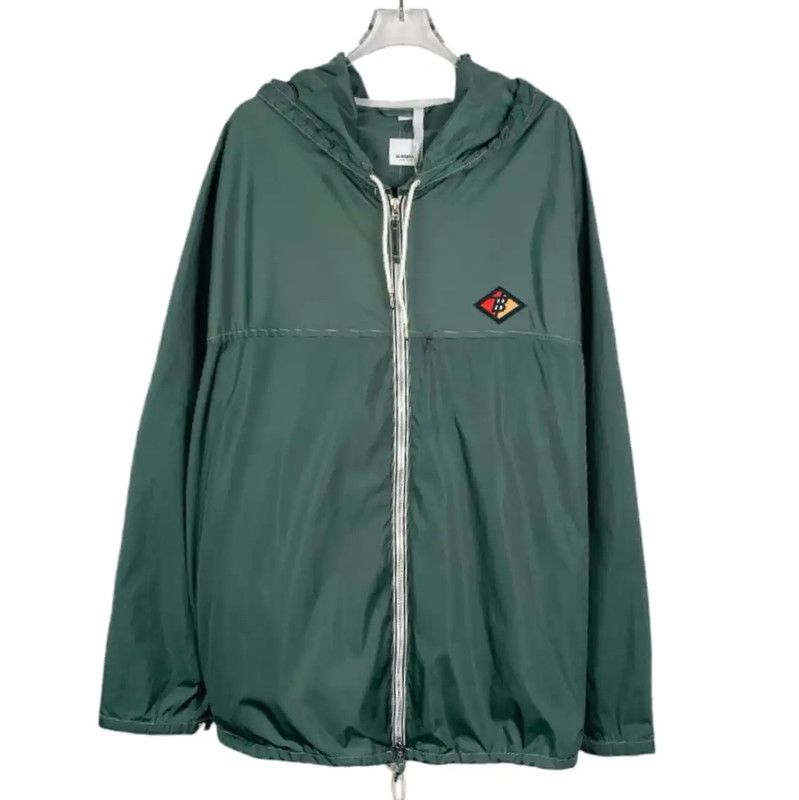 Burberry Burberry Green Nylon Men's Jacket Size US XXL / EU 58 / 5 - 1 Thumbnail