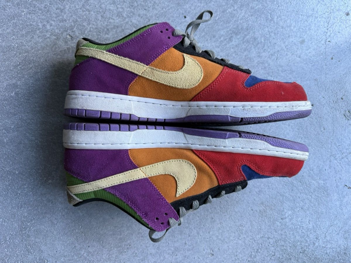Nike Nike Dunk Low SP Retro ‘Viotech’ 2019 Size US 11 / EU 44 - 4 Thumbnail