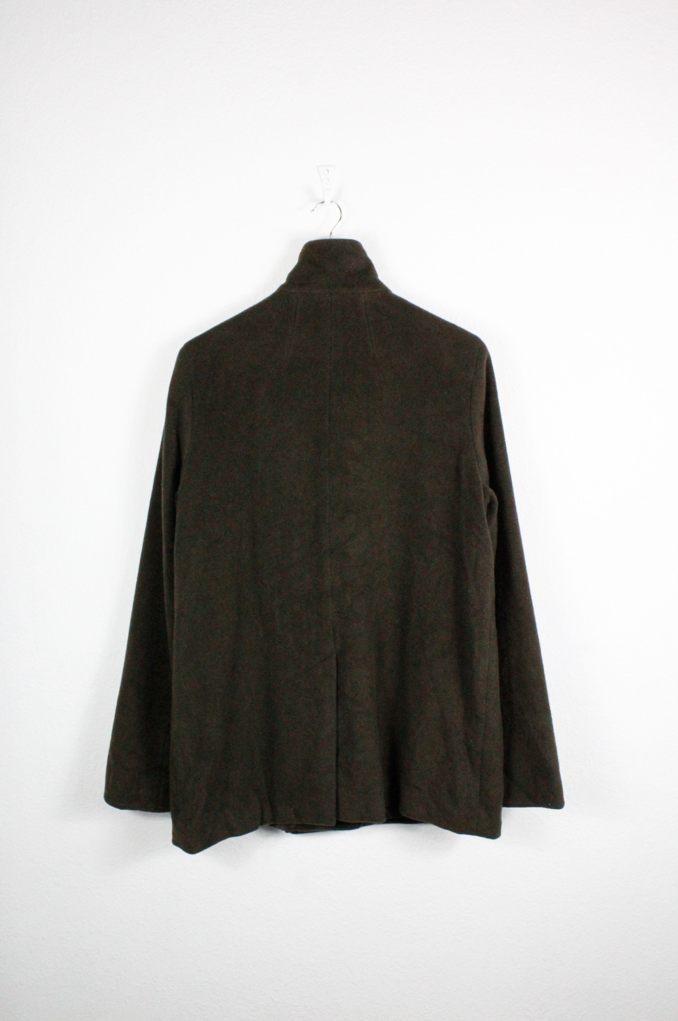 Akris Akris Silk Charcoal Coat Jacket US 10 Size M / US 6-8 / IT 42-44 - 4 Thumbnail
