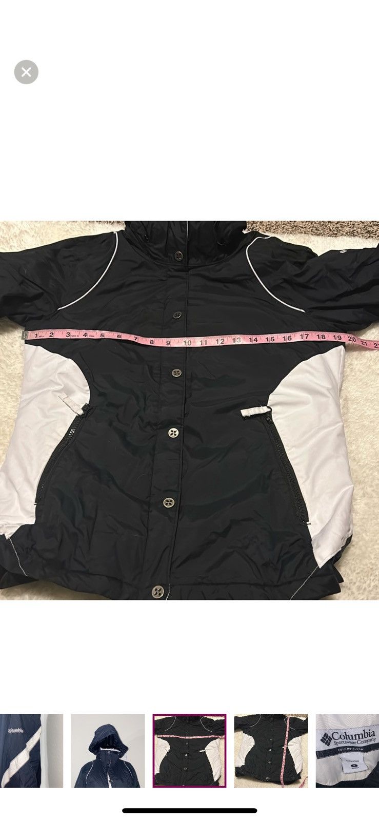 Columbia Columbia small black and white coat Size S / US 4 / IT 40 - 3 Thumbnail