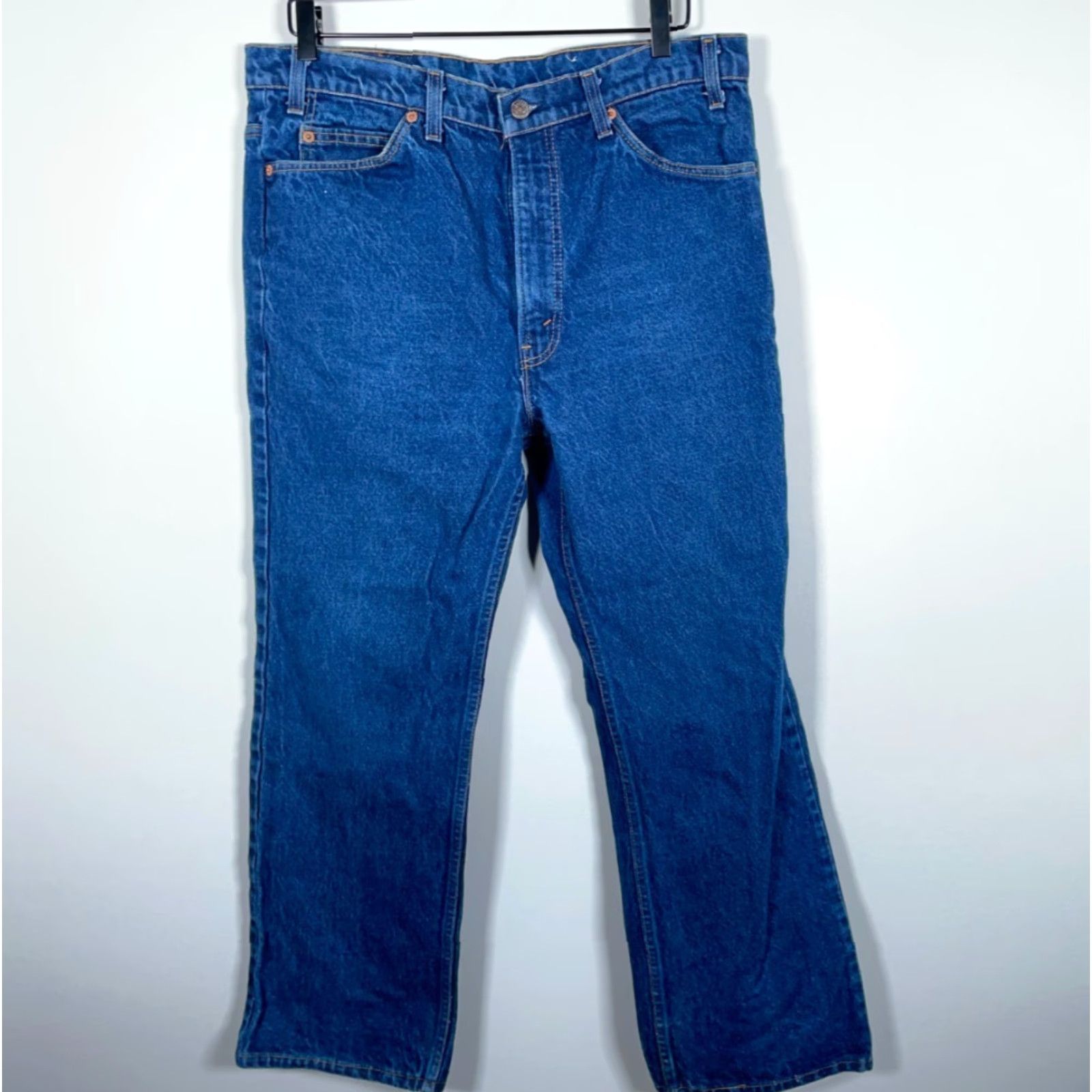 Levi's VINTAGE Levi's 517 Bootcut Jeans Men 38 x 30 Orange Tab USA Made Size US 36 / EU 52 - 2 Thumbnail