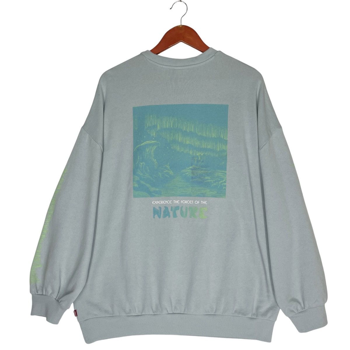Levi's Levis Nature Big Logo Crewneck Sweatshirt Size US XL / EU 56 / 4 - 1 Thumbnail