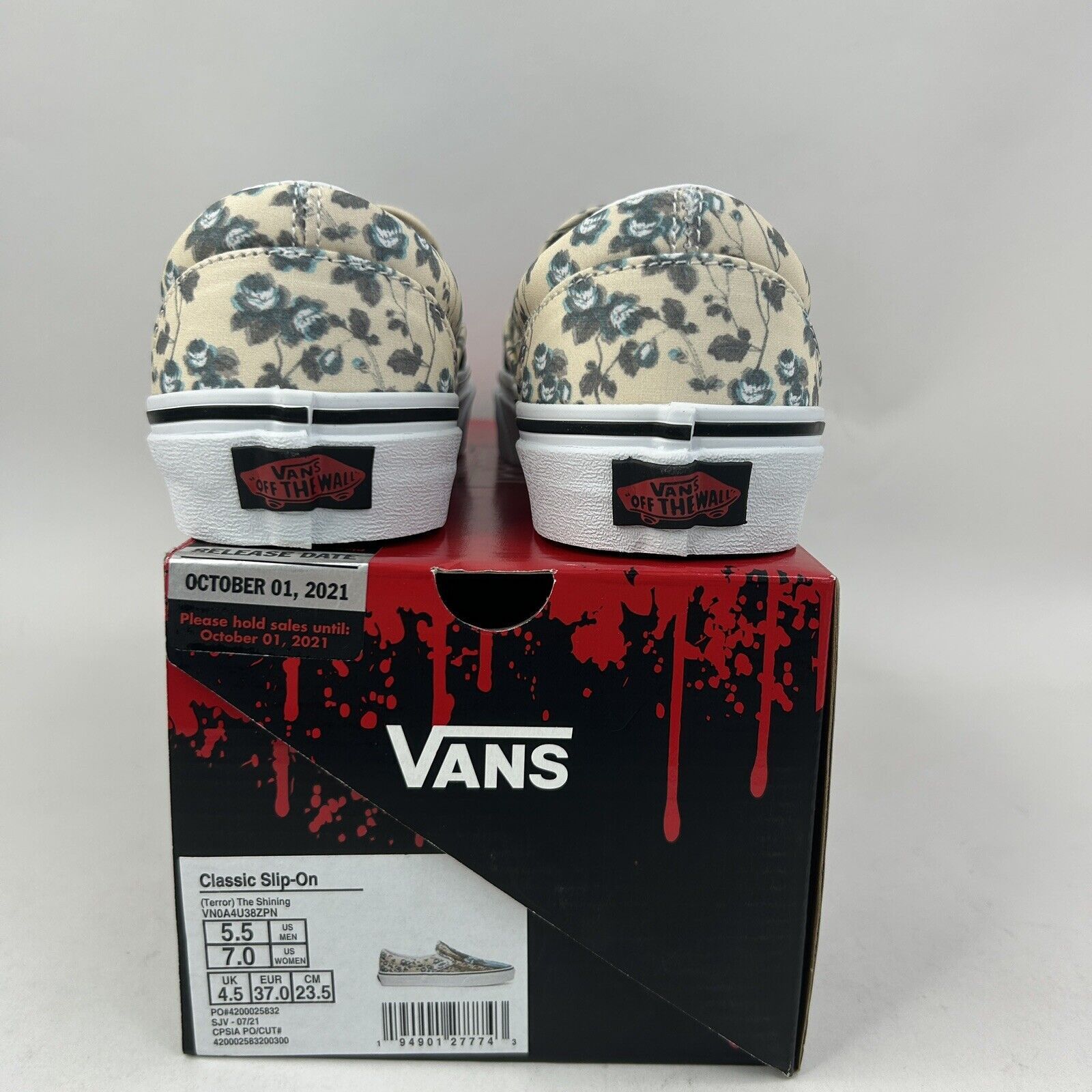 Vans Vans x House Of Terror Classic Slip-On “The Shining” 2024 Size US 7 / IT 37 - 3 Thumbnail
