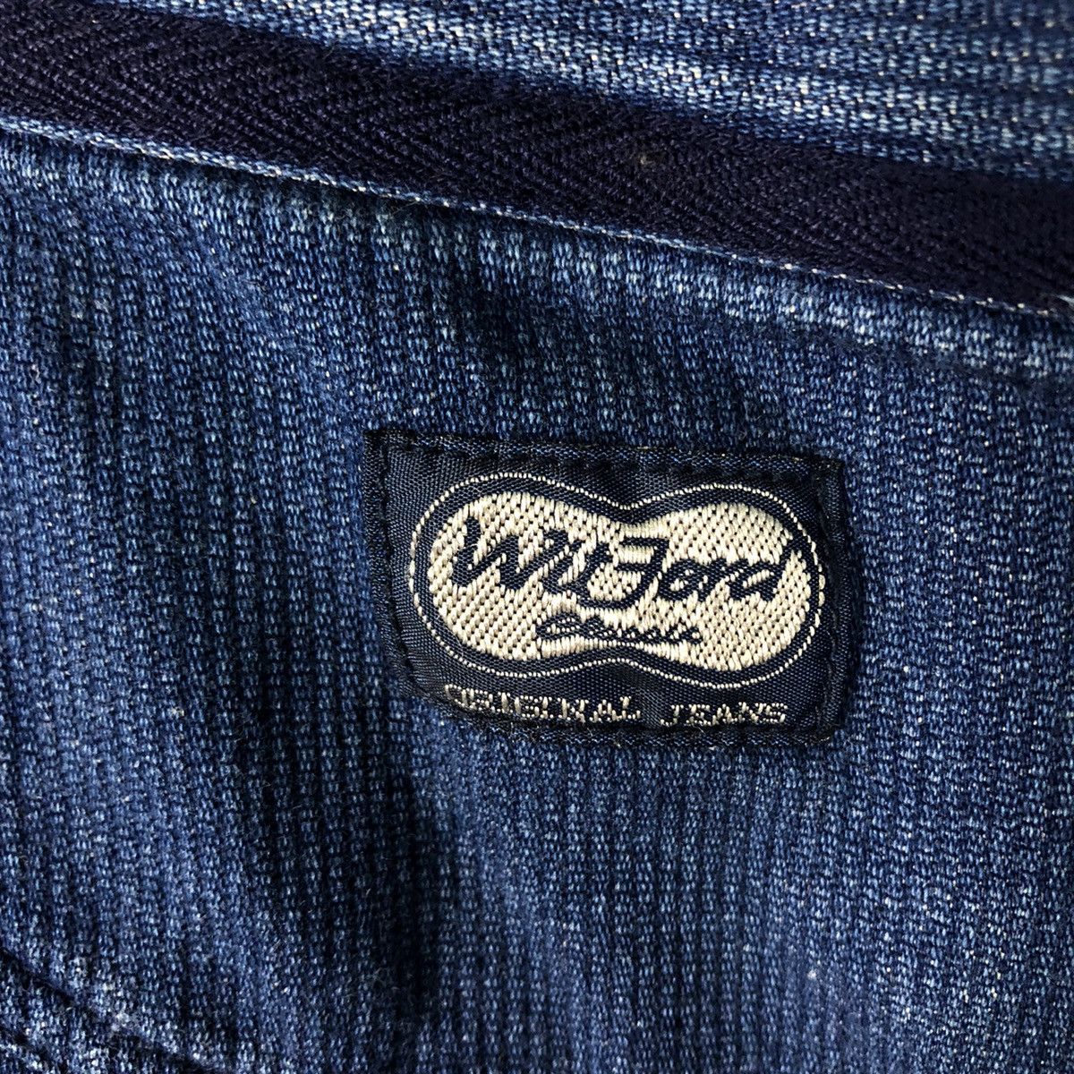 Japanese Brand Rare Witford Classic Oversized Denim Zip Shirt Jacket LL Size US L / EU 52-54 / 3 - 19 Thumbnail