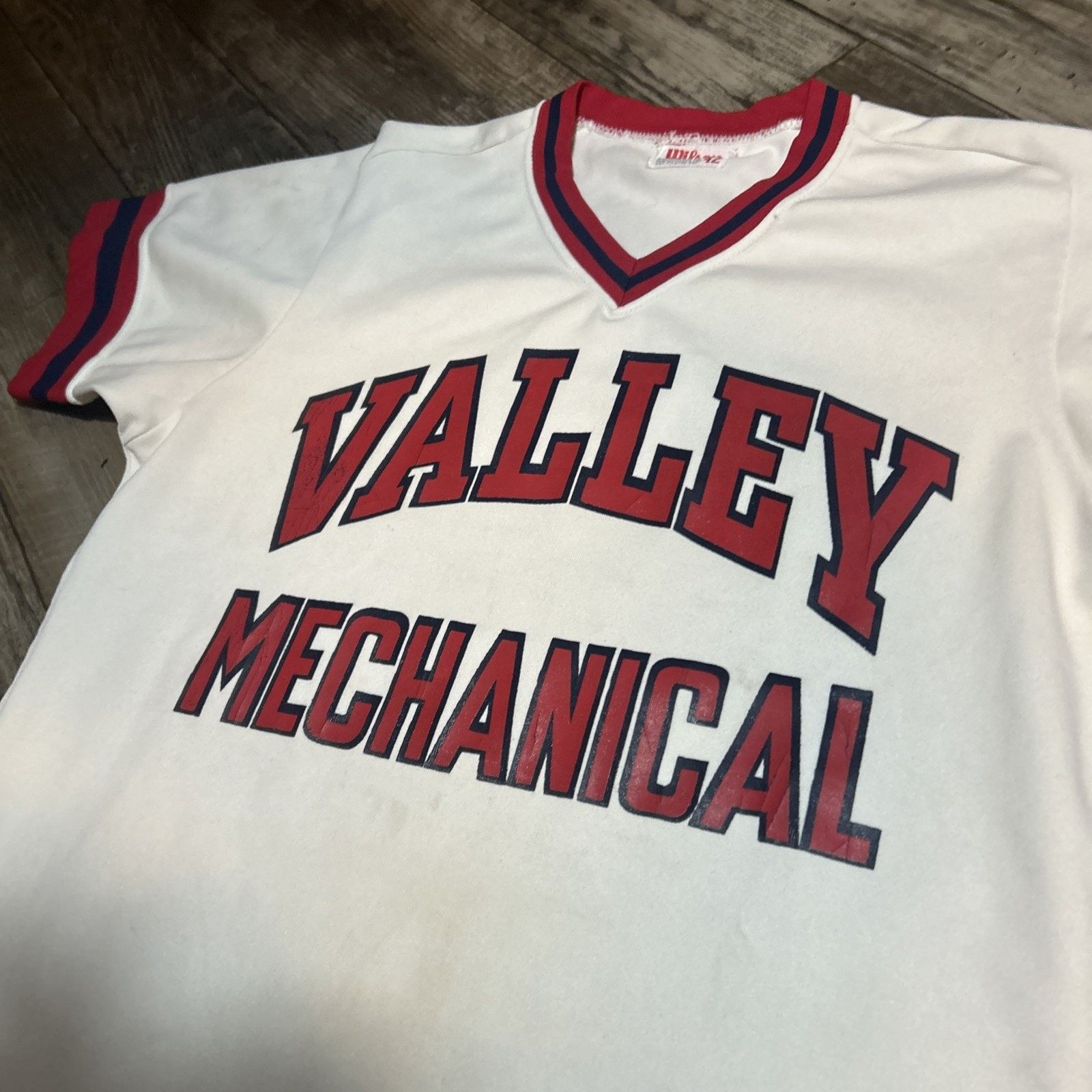 Wilson Wilson 80s Sports Valley Mechanical Baseball Jersey USA Made Size US L / EU 52-54 / 3 - 2 Thumbnail