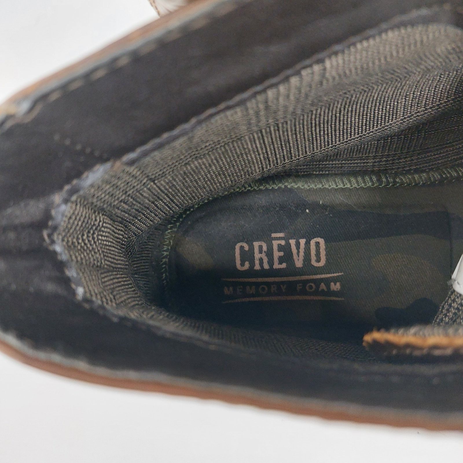 Crevo Crevo Speakeasy Memory Chestnut Lace Up Leather Boots Sz 11 Size US 11 / EU 44 - 3 Thumbnail