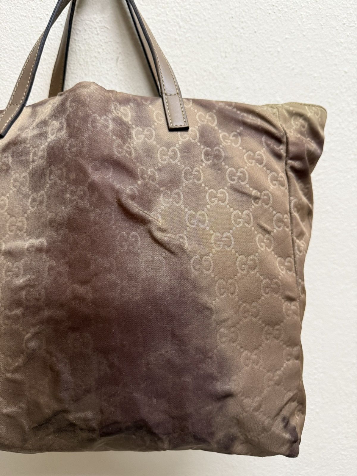 Gucci Gucci Monogram Nylon Tote Bag Size ONE SIZE - 23 Thumbnail