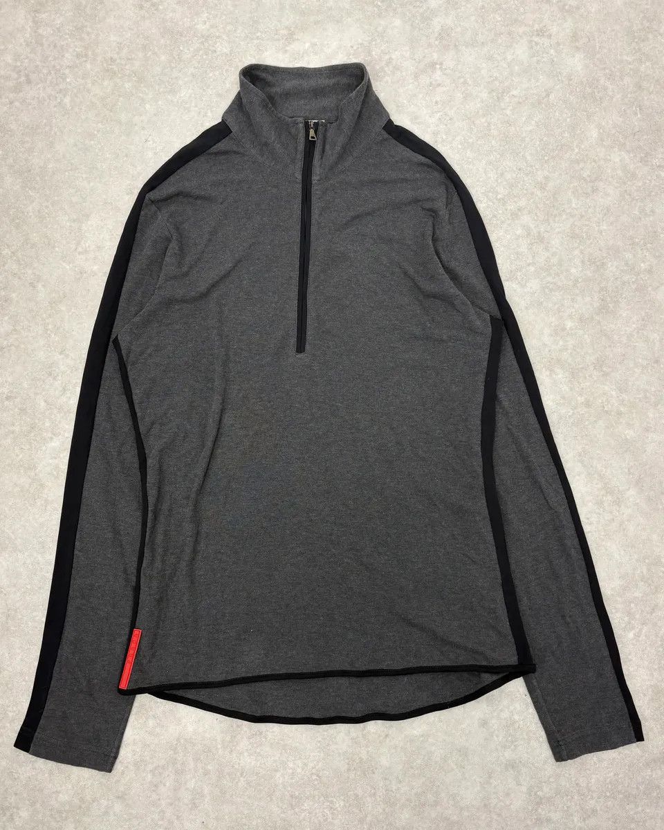 Prada AW2006 Prada Grey Wool Zip-Up Sweater Size US M / EU 48-50 / 2 - 1 Thumbnail