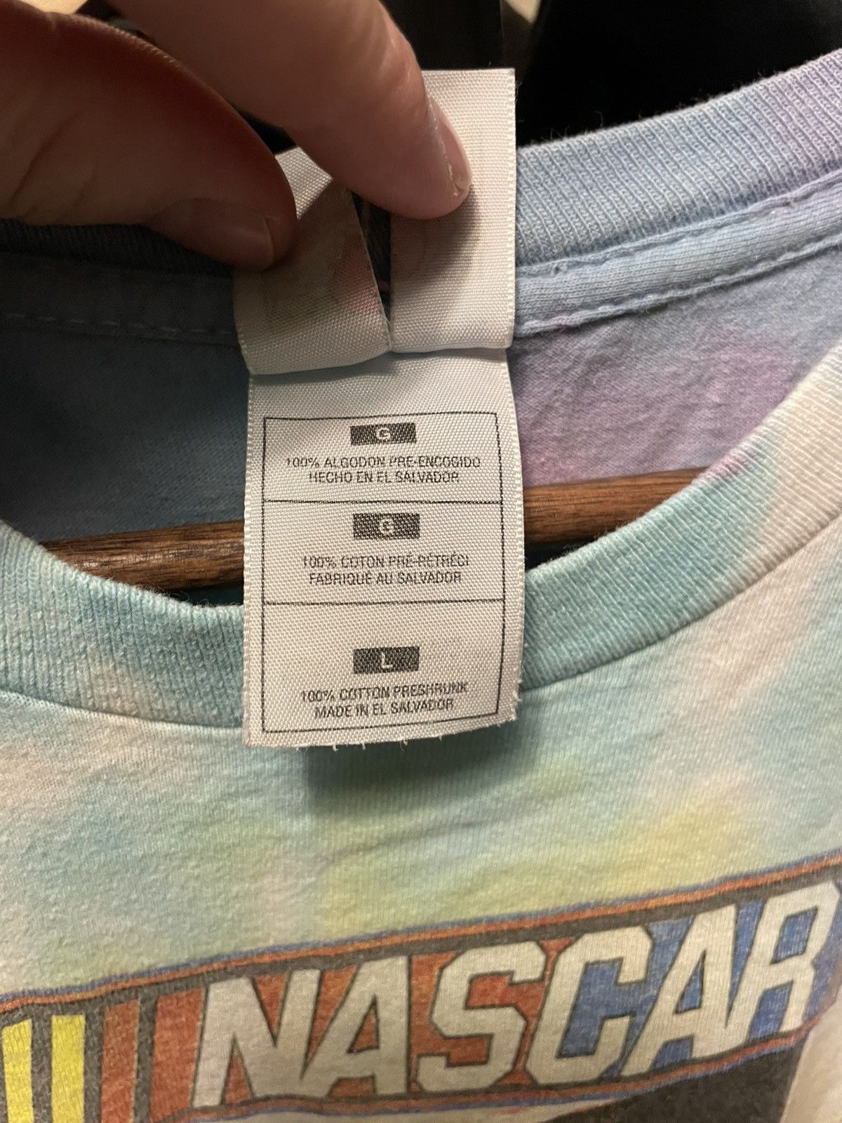 NASCAR Vintage NASCAR tie dye Pocono 500 t shirt Size US L / EU 52-54 / 3 - 5 Thumbnail